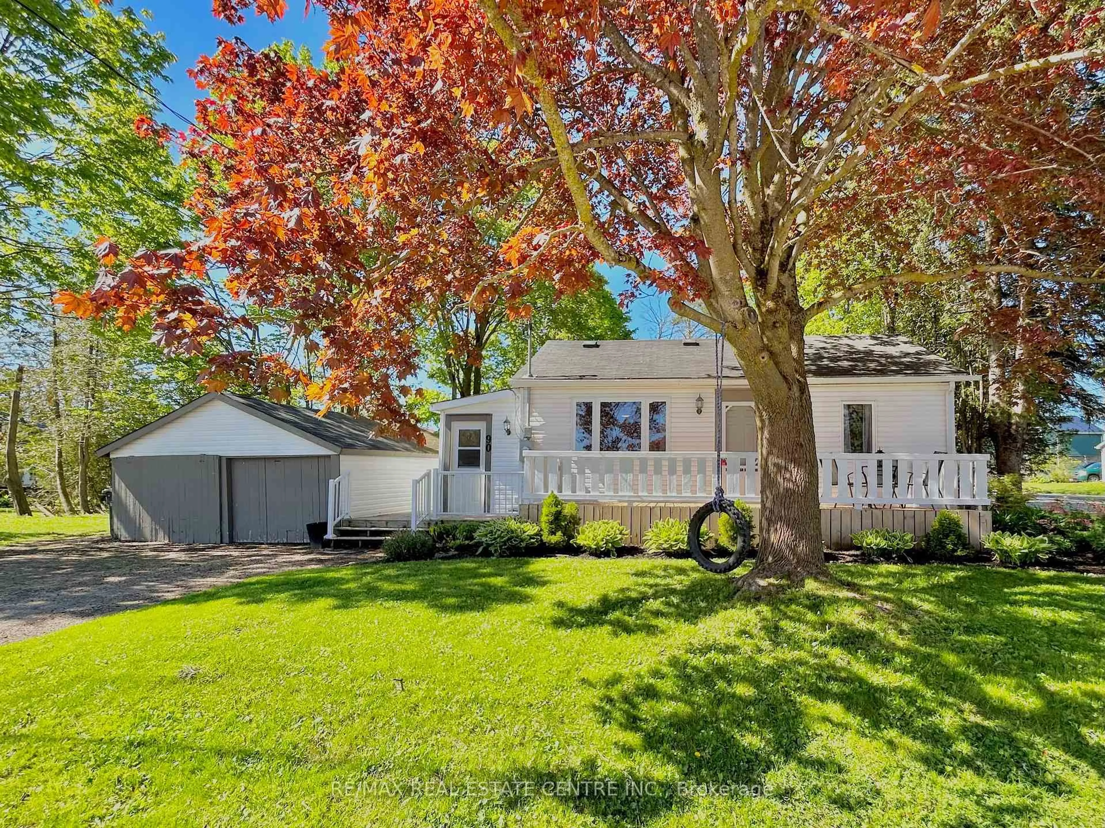A pic from outside/outdoor area/front of a property/back of a property/a pic from drone, street for 90 Artemesia St, Southgate Ontario N0C 1B0