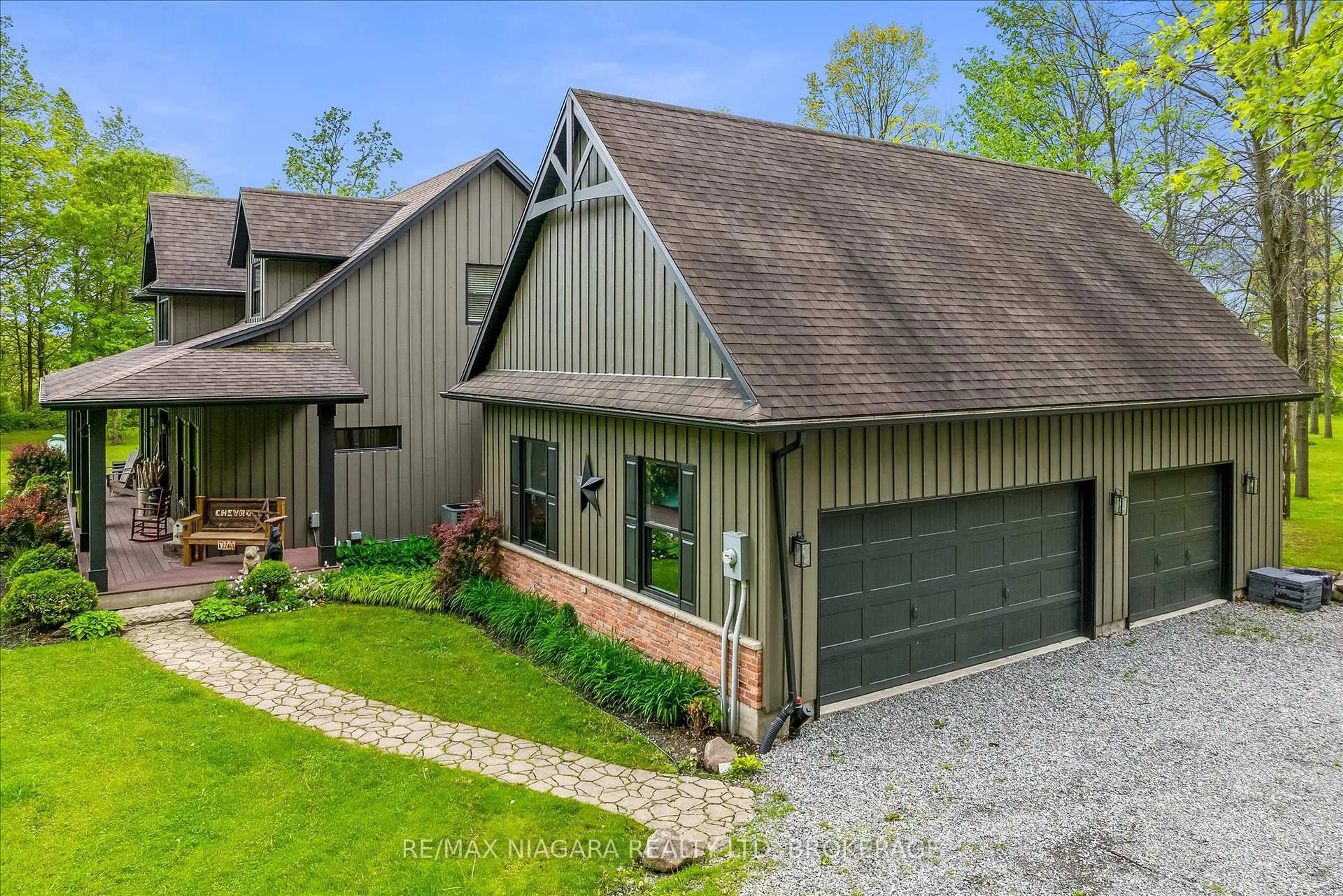 A pic from outside/outdoor area/front of a property/back of a property/a pic from drone, street for 50836 O'Reilly's Rd, Wainfleet Ontario L0S 1V0