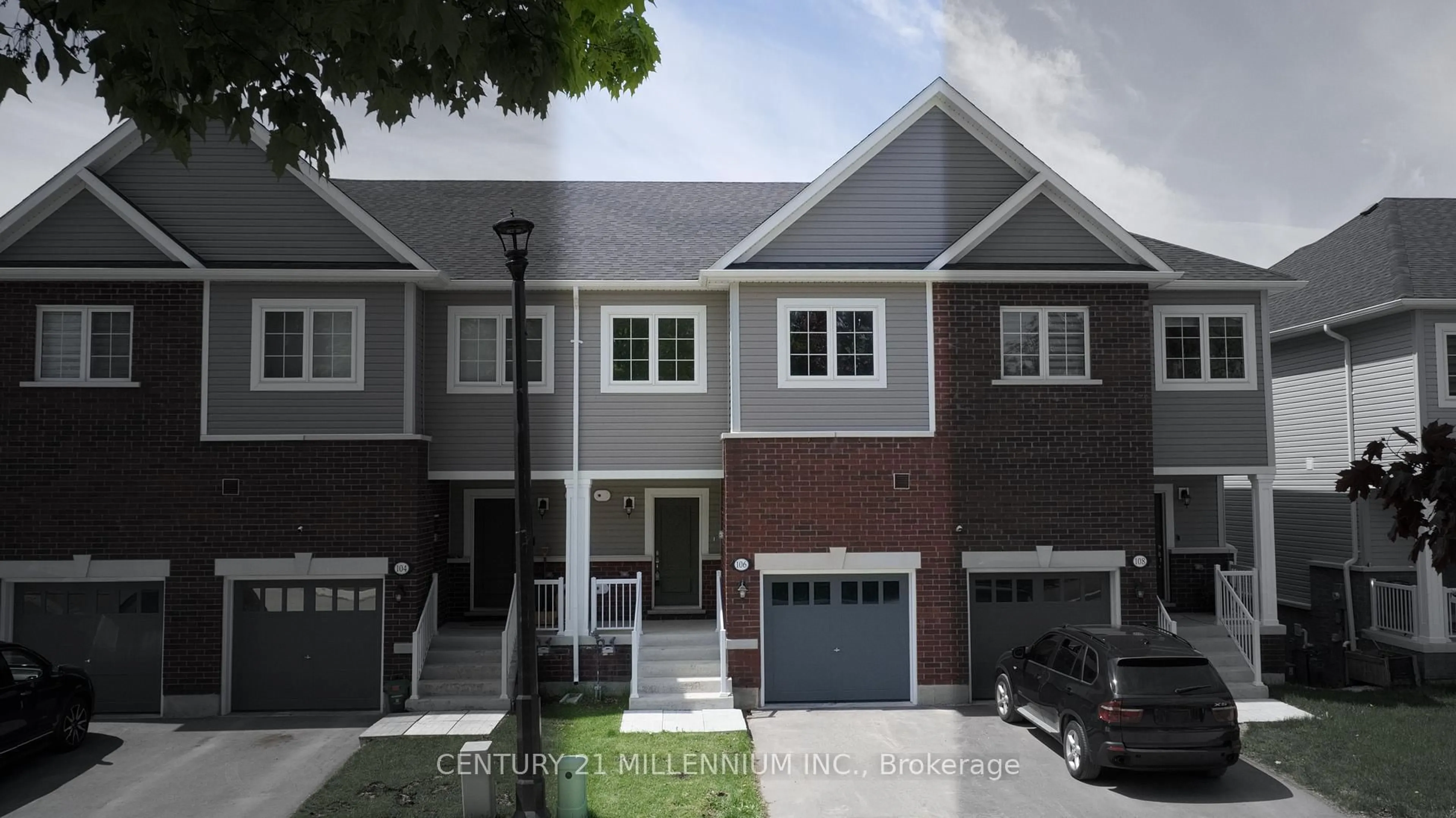 Home with vinyl exterior material, street for 106 Winters Way, Shelburne Ontario L9V 3Y1