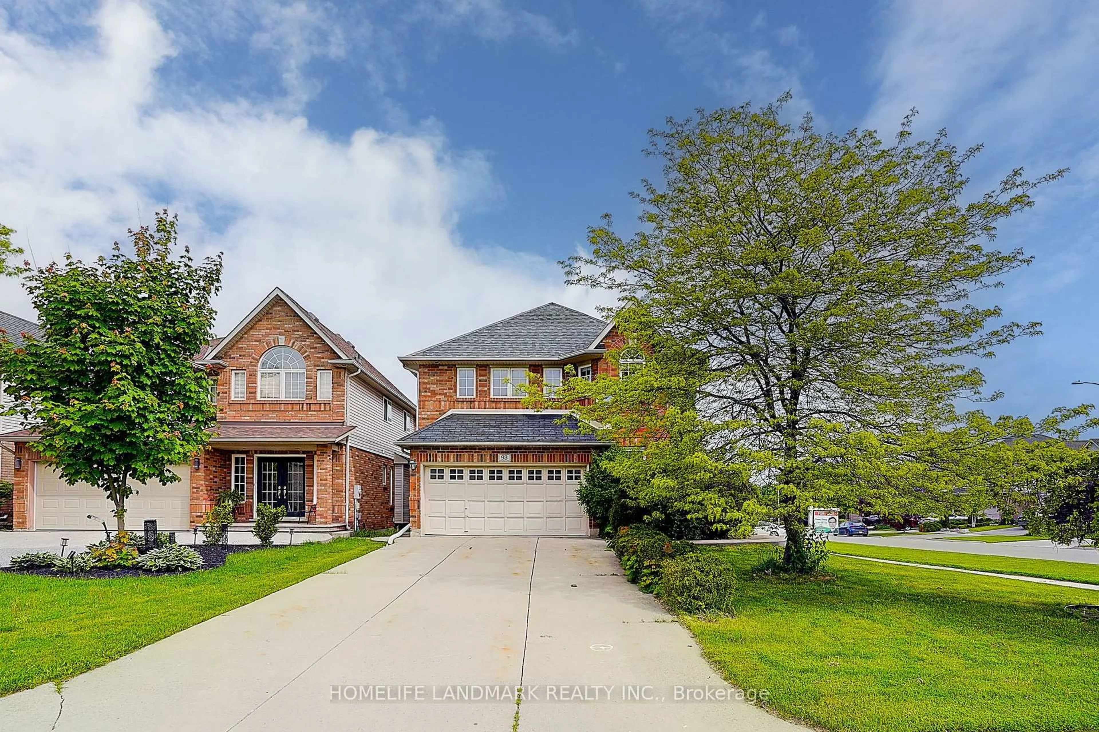 Home with brick exterior material, street for 93 Pelham Dr, Hamilton Ontario L9K 1L4