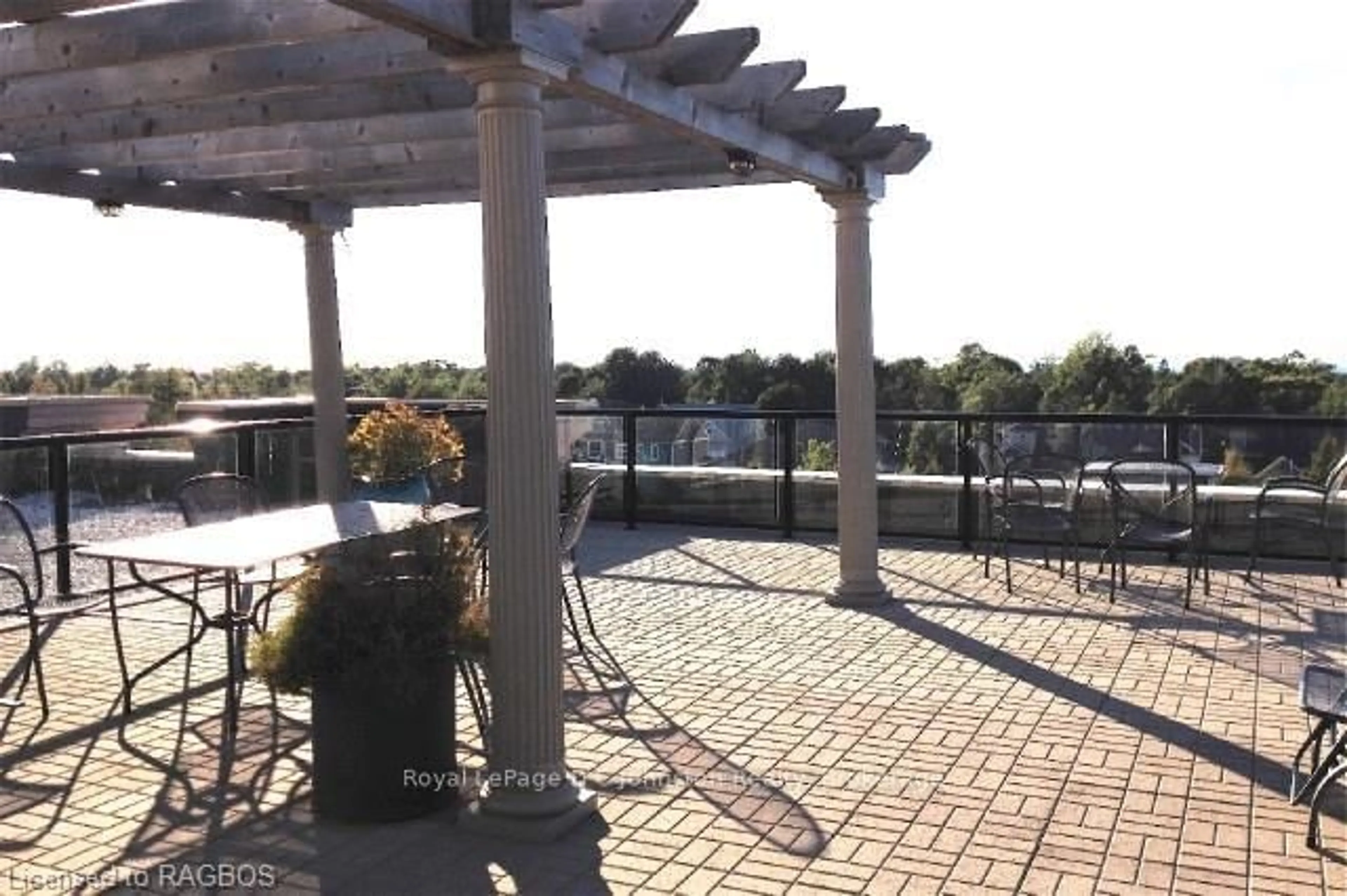 Patio, water/lake/river/ocean view for 221 Adelaide St #202, Saugeen Shores Ontario N0H 2L0