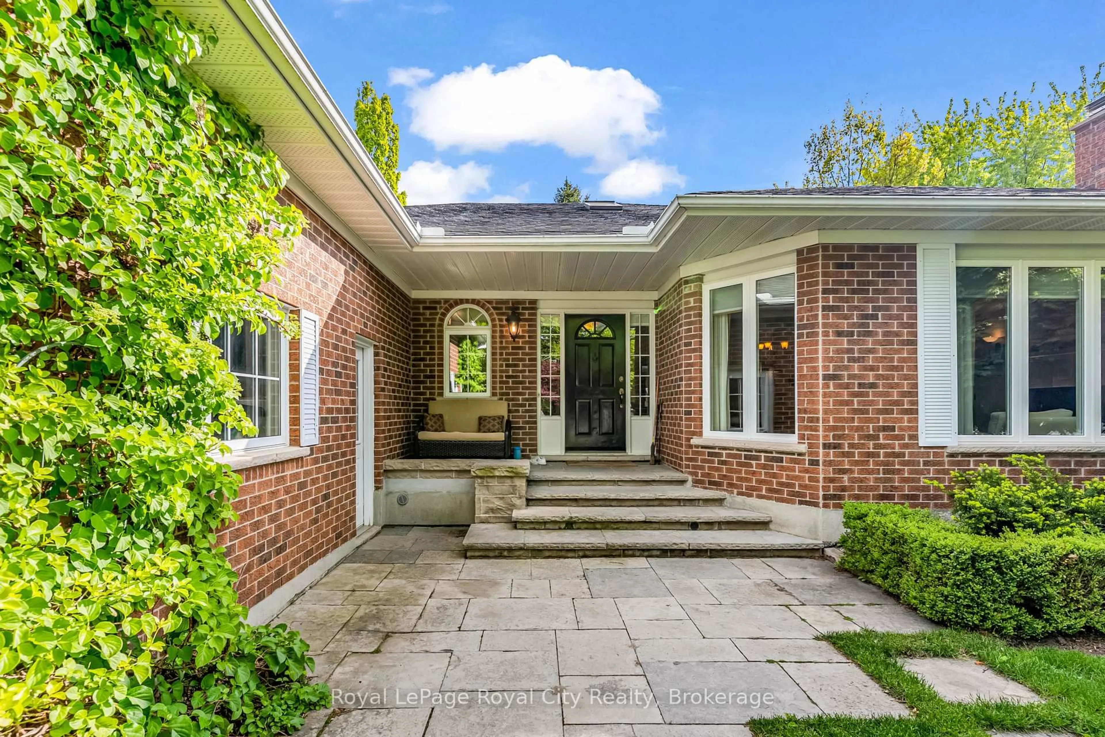 Home with brick exterior material, street for 12 Wood Duck Crt, Guelph Ontario N1C 1B1
