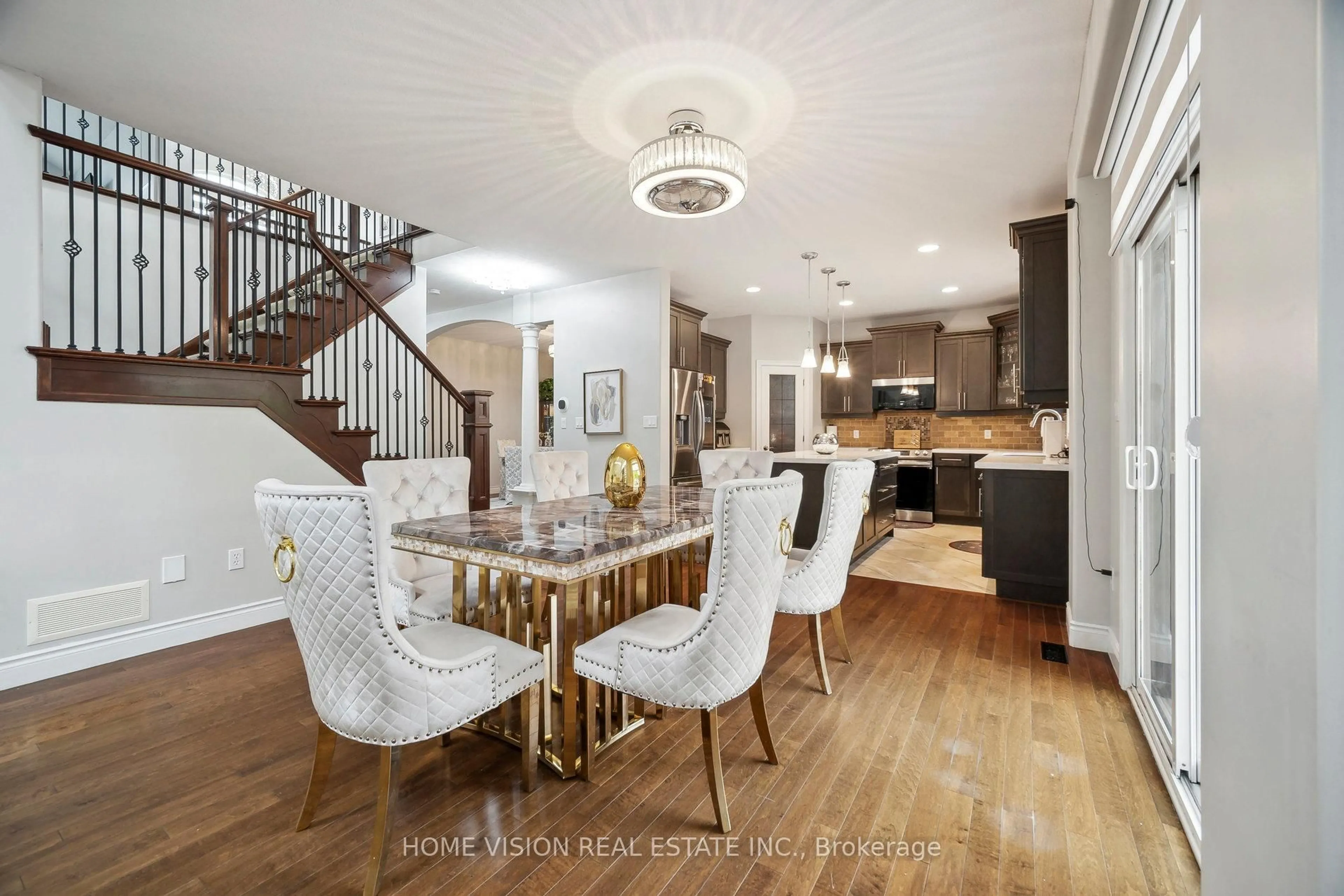 Open concept kitchen, unknown for 595 Firefly Dr, London North Ontario N5X 0E2