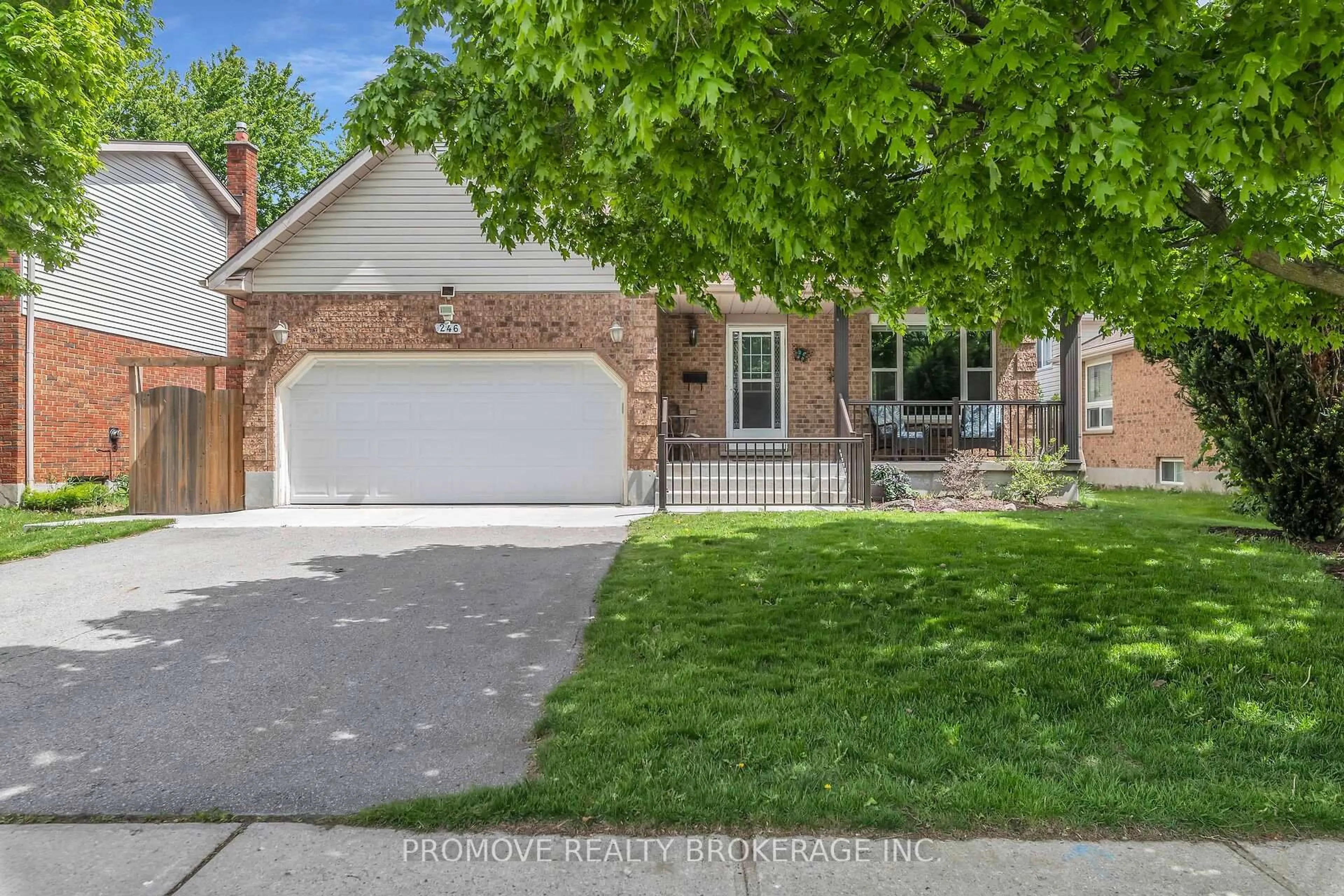 Home with brick exterior material, street for 246 Elmira Rd, Guelph Ontario N1K 1P8