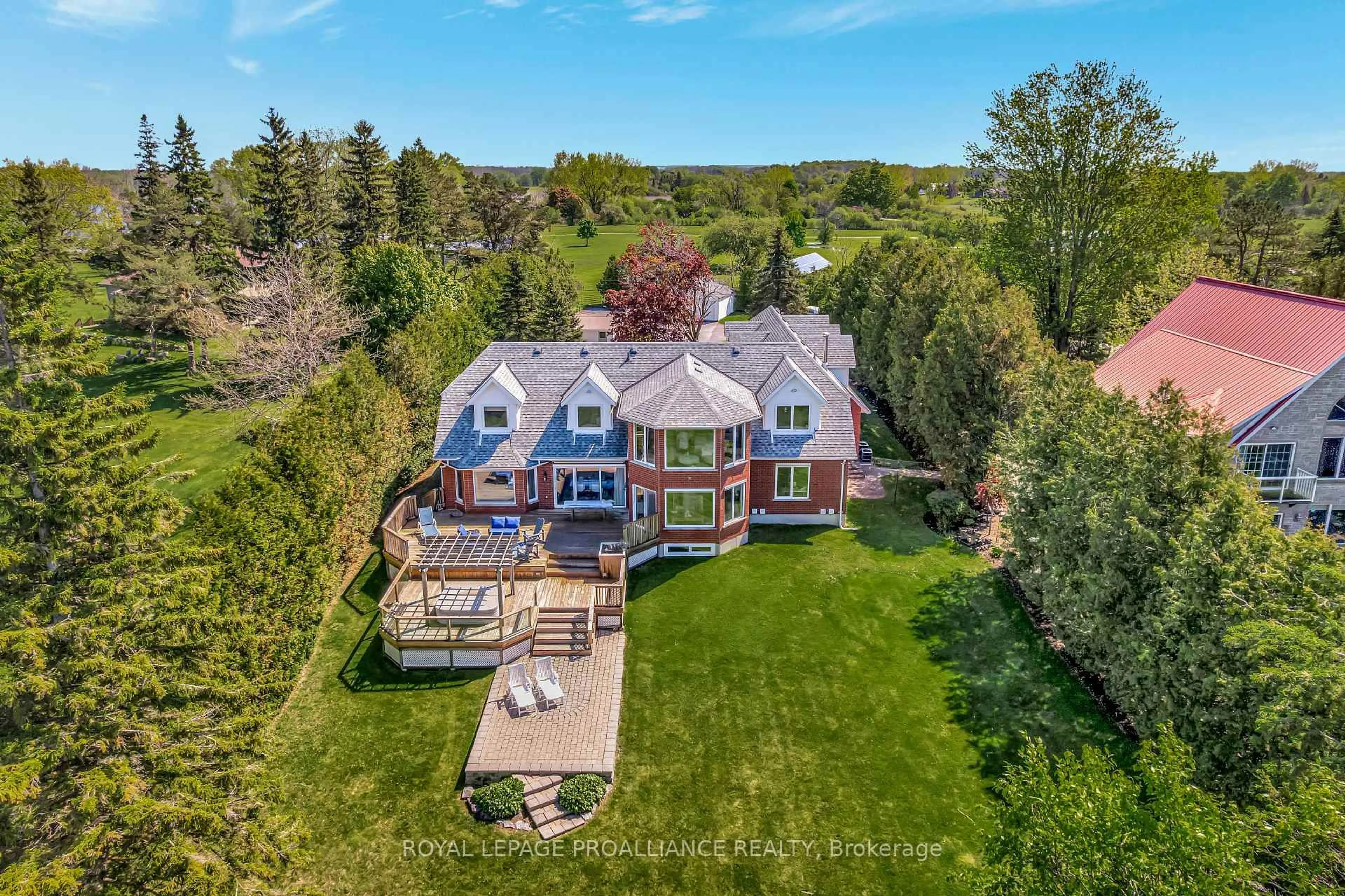 A pic from outside/outdoor area/front of a property/back of a property/a pic from drone, unknown for 23 Quigg Lane, Prince Edward County Ontario K0K 1L0