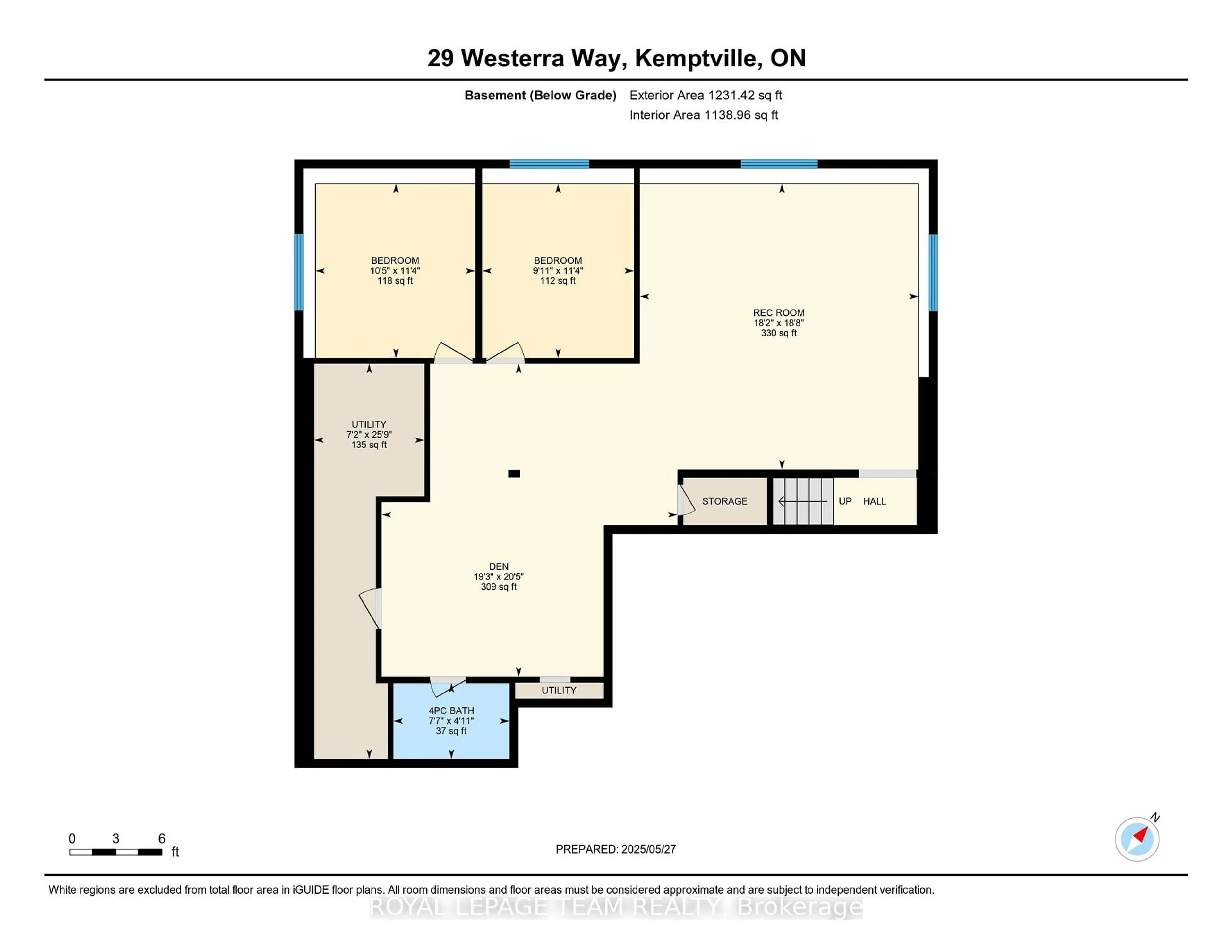 Floor plan for 29 Westerra Way, North Grenville Ontario K0G 1J0
