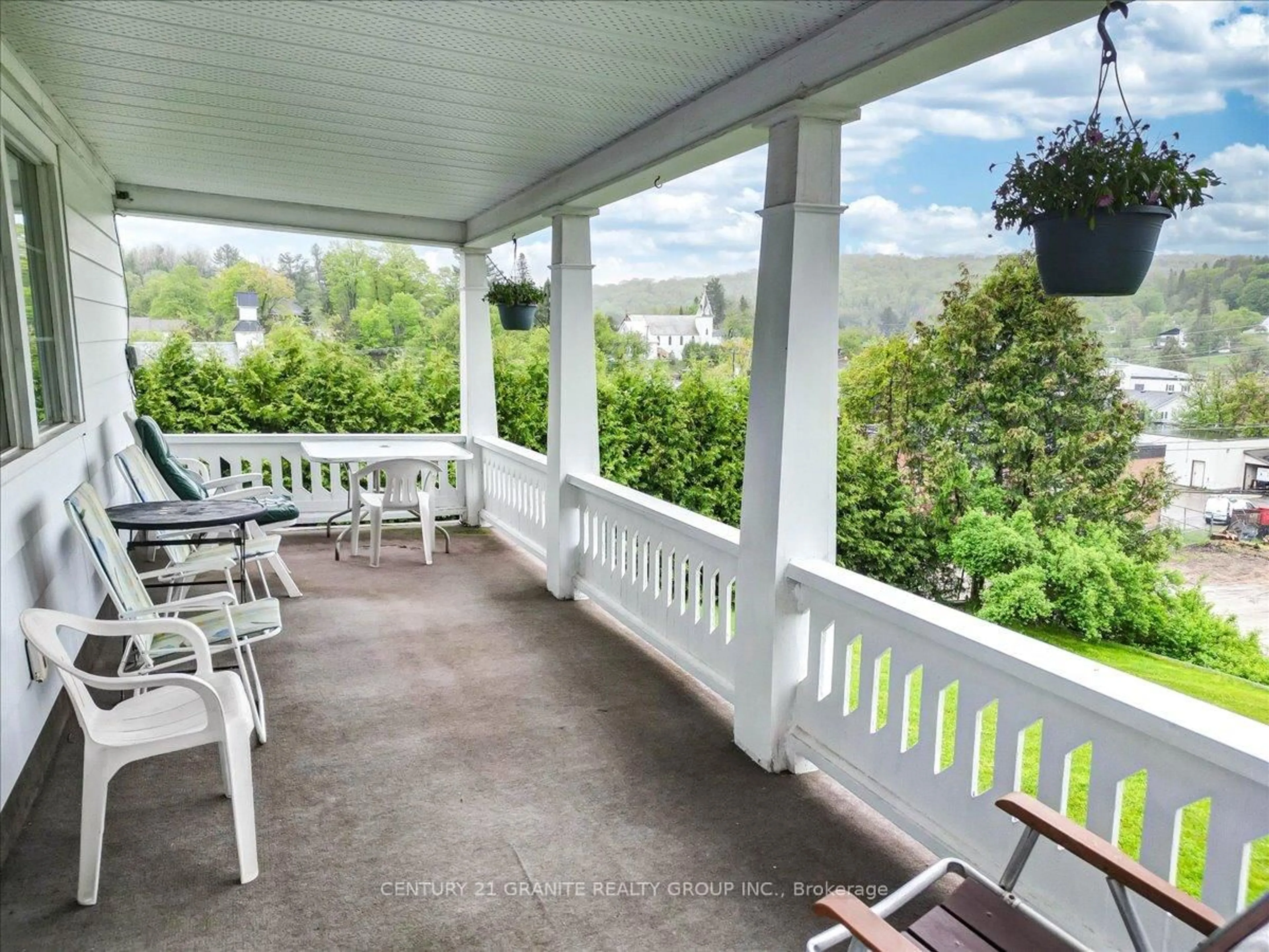 Patio, mountain view for 7 Cleak Ave, Bancroft Ontario K0L 1C0