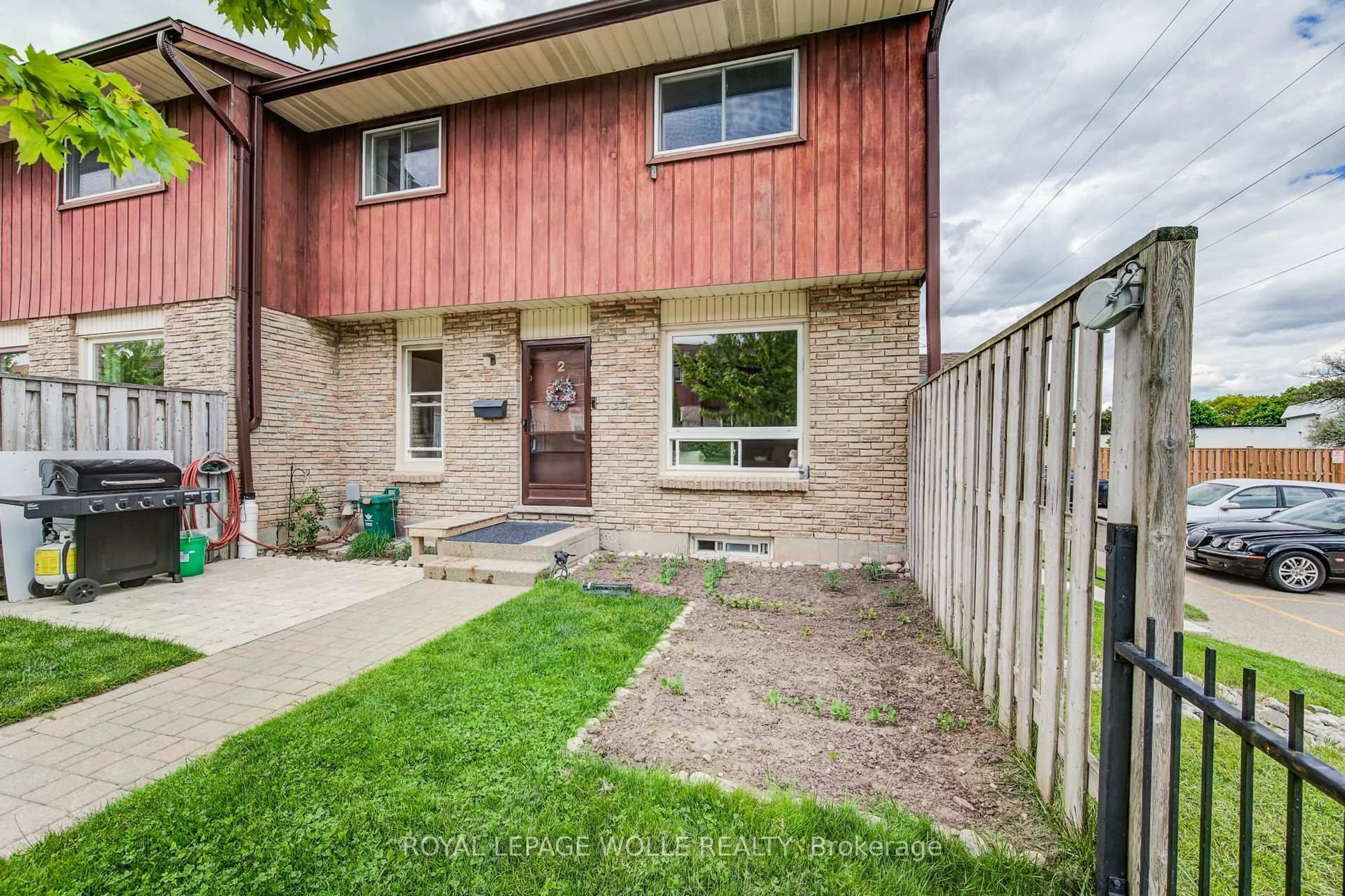 Home with brick exterior material, street for 249 Cedarbrae Ave #2, Waterloo Ontario N2L 4S8