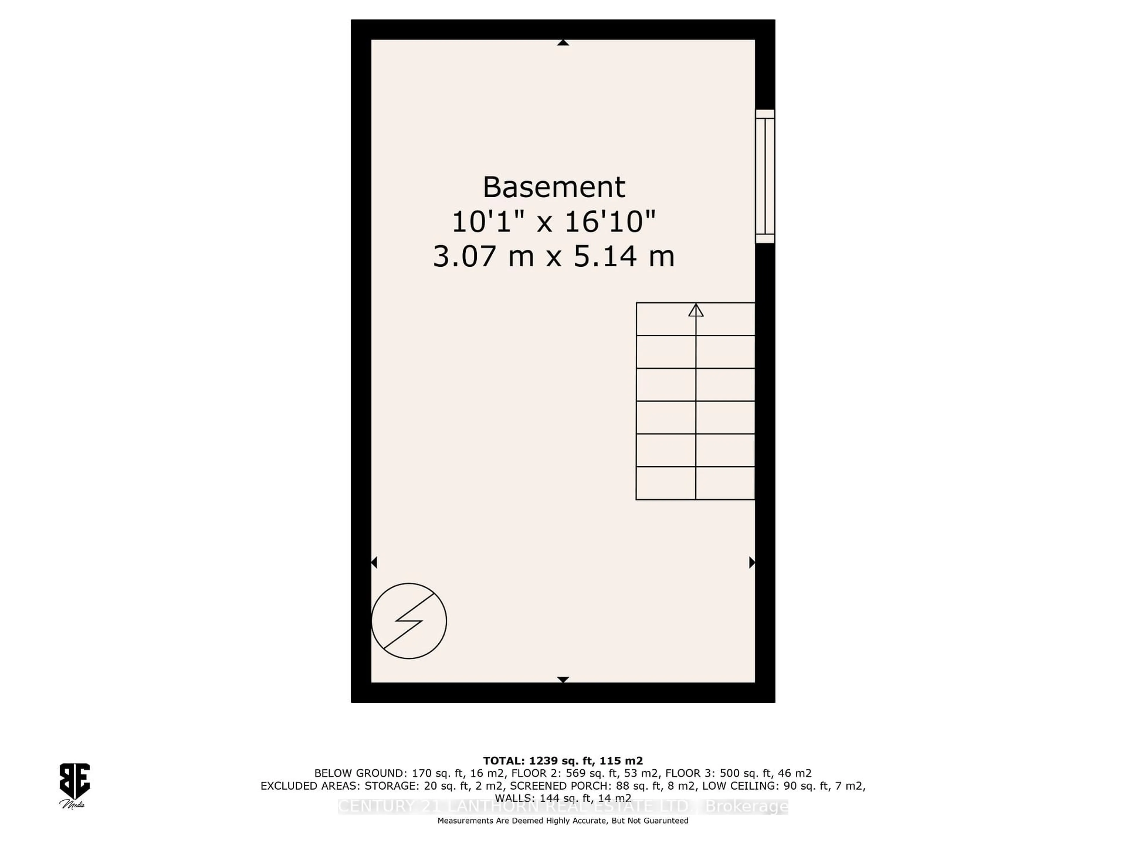 Floor plan for 75 West St, Quinte West Ontario K8V 2L9