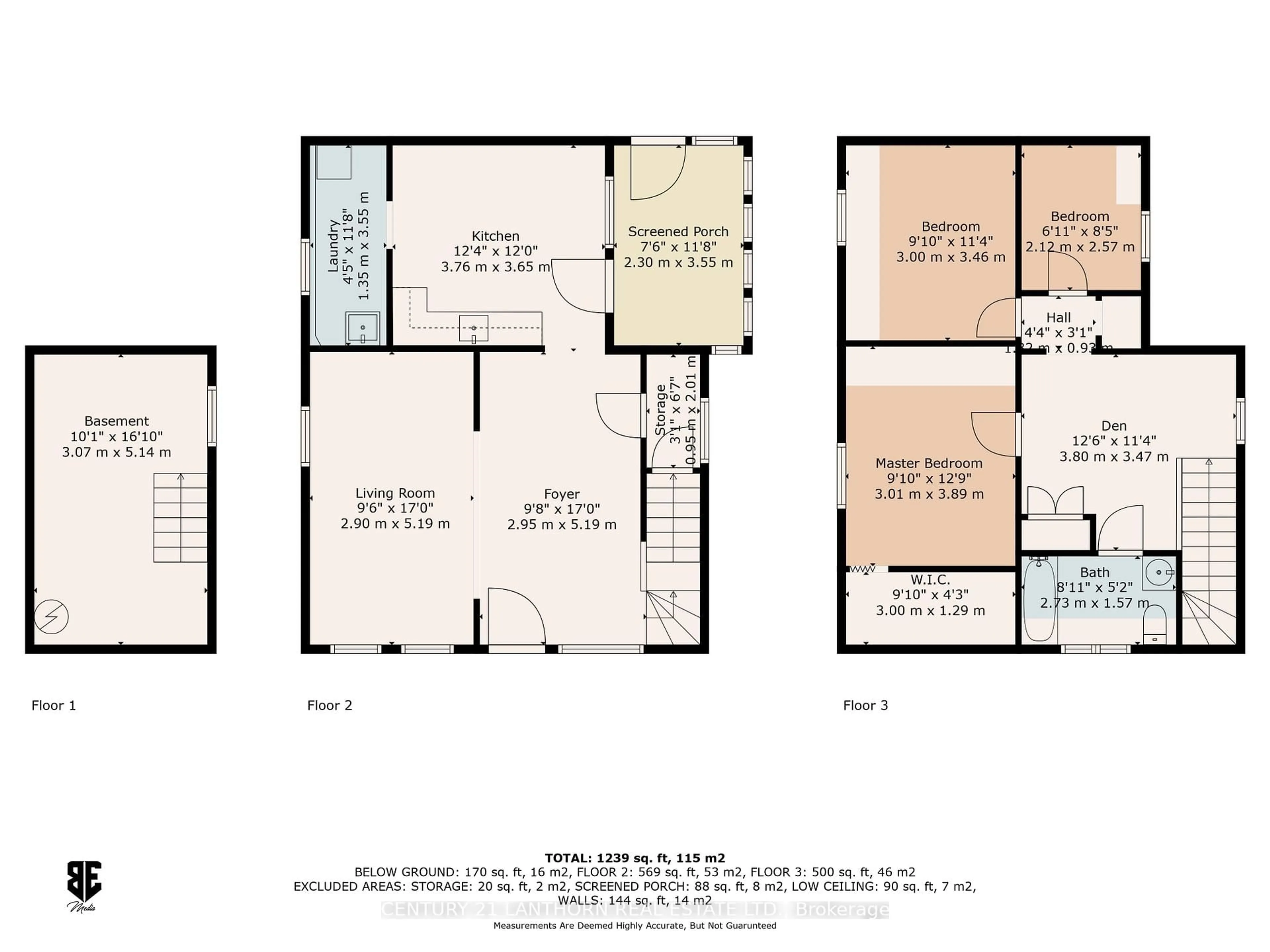 Floor plan for 75 West St, Quinte West Ontario K8V 2L9