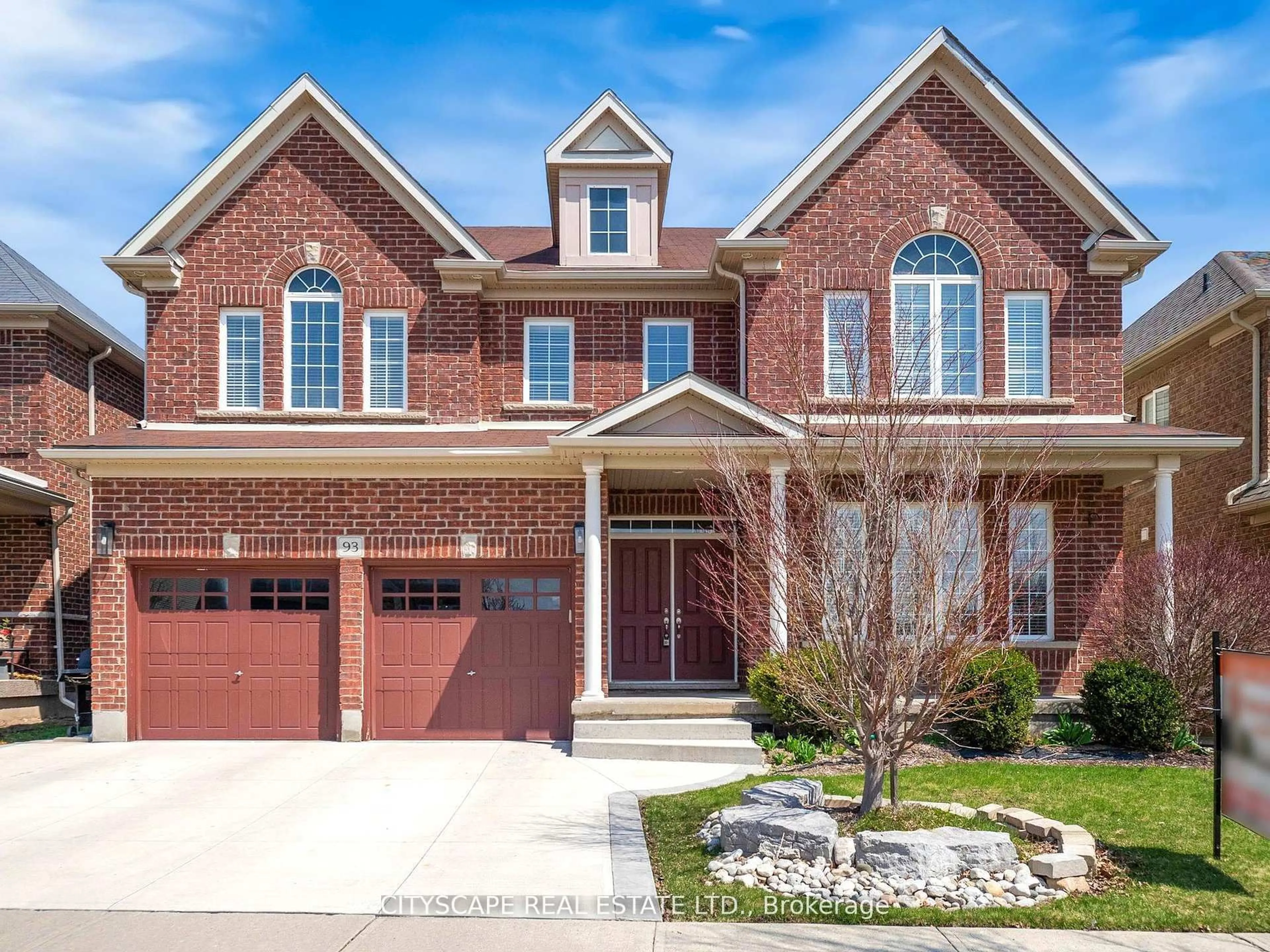 Home with brick exterior material, street for 93 Tremaine Dr, Kitchener Ontario N2A 4M3
