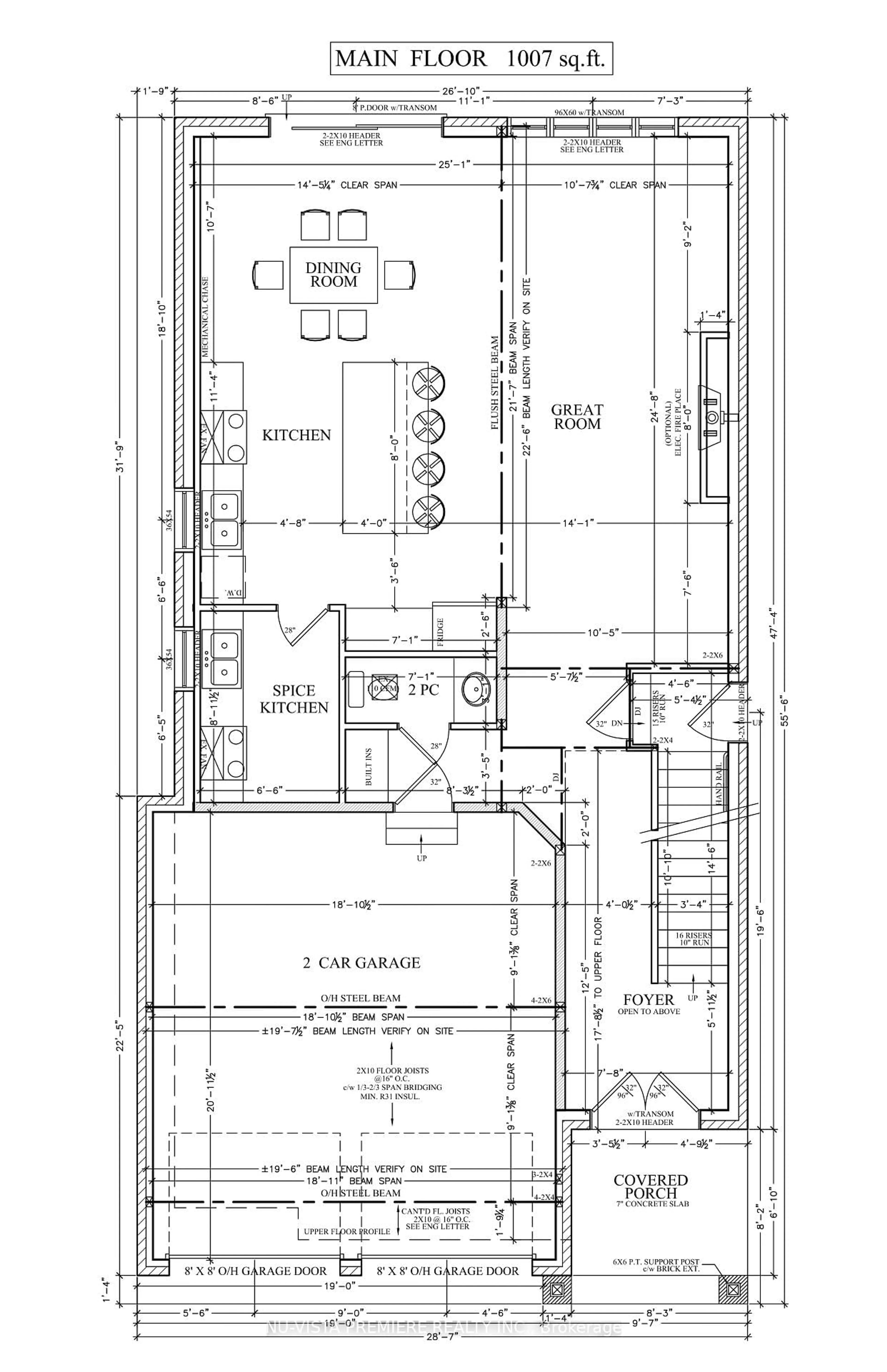 Floor plan for 4228 Liberty Crossing, London South Ontario N6P 1J9