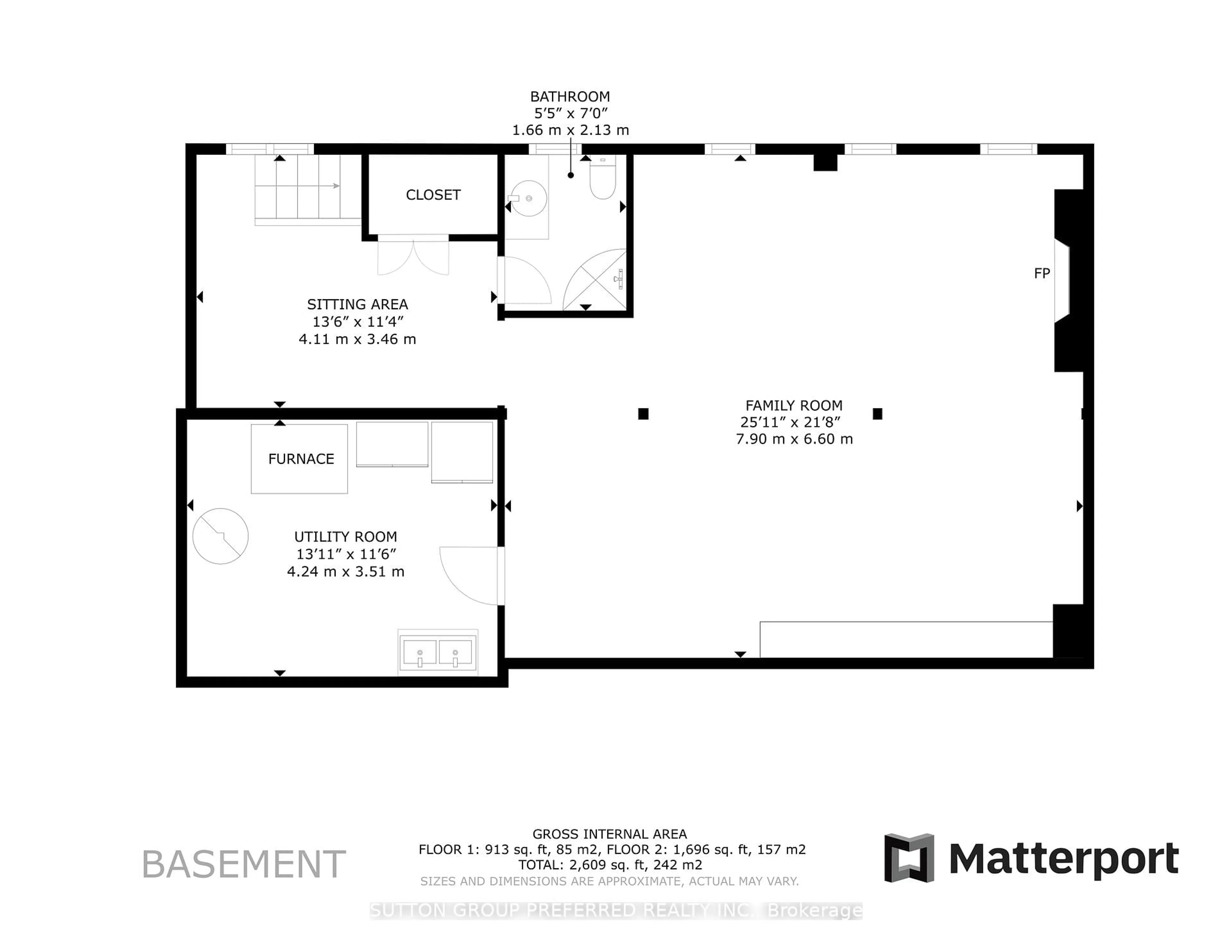 Floor plan for 373 Willard Cres, London South Ontario N6K 2H8