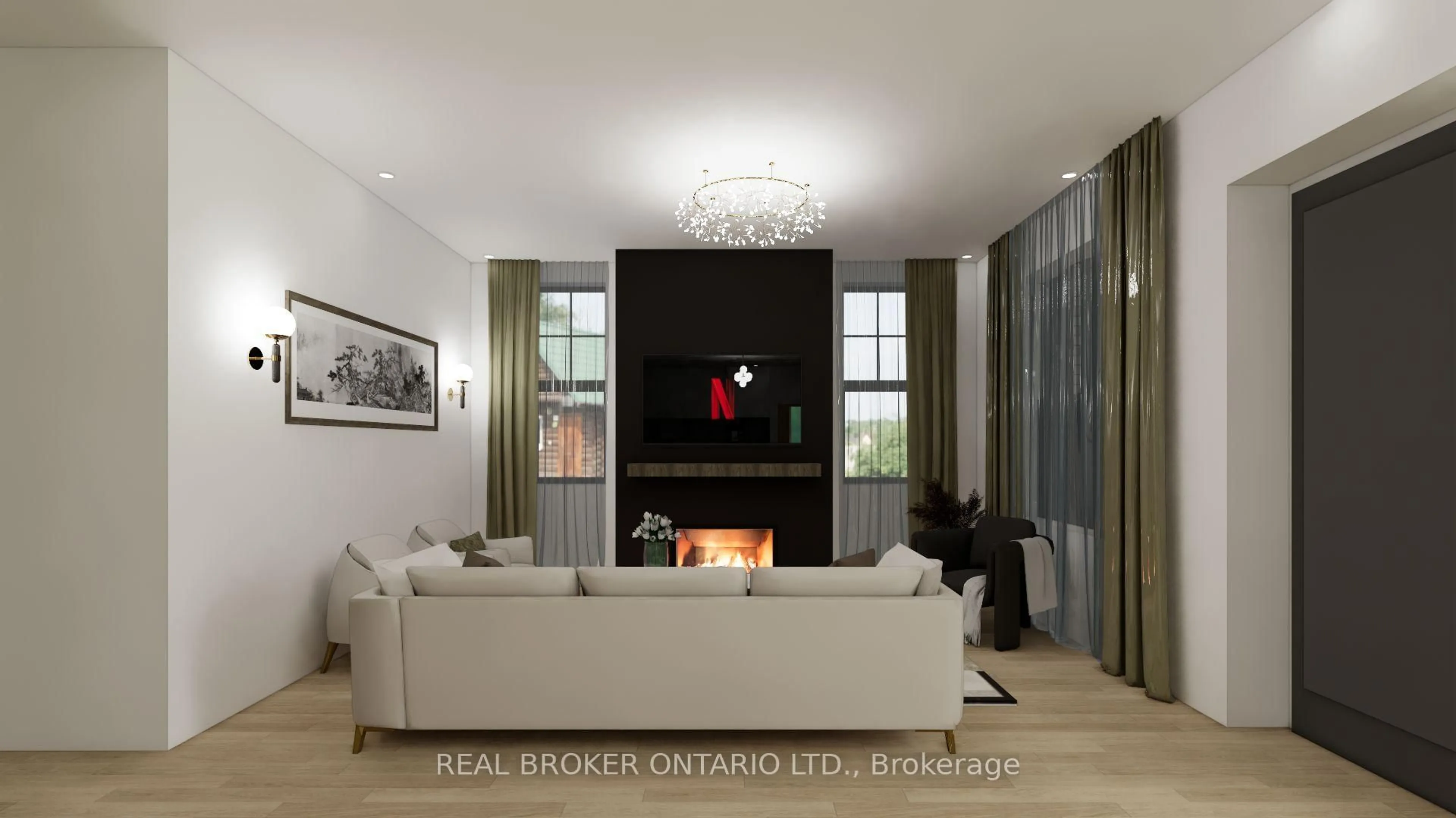 Home theater for 1757 4th Concession Rd, Norfolk Ontario N0E 1P0