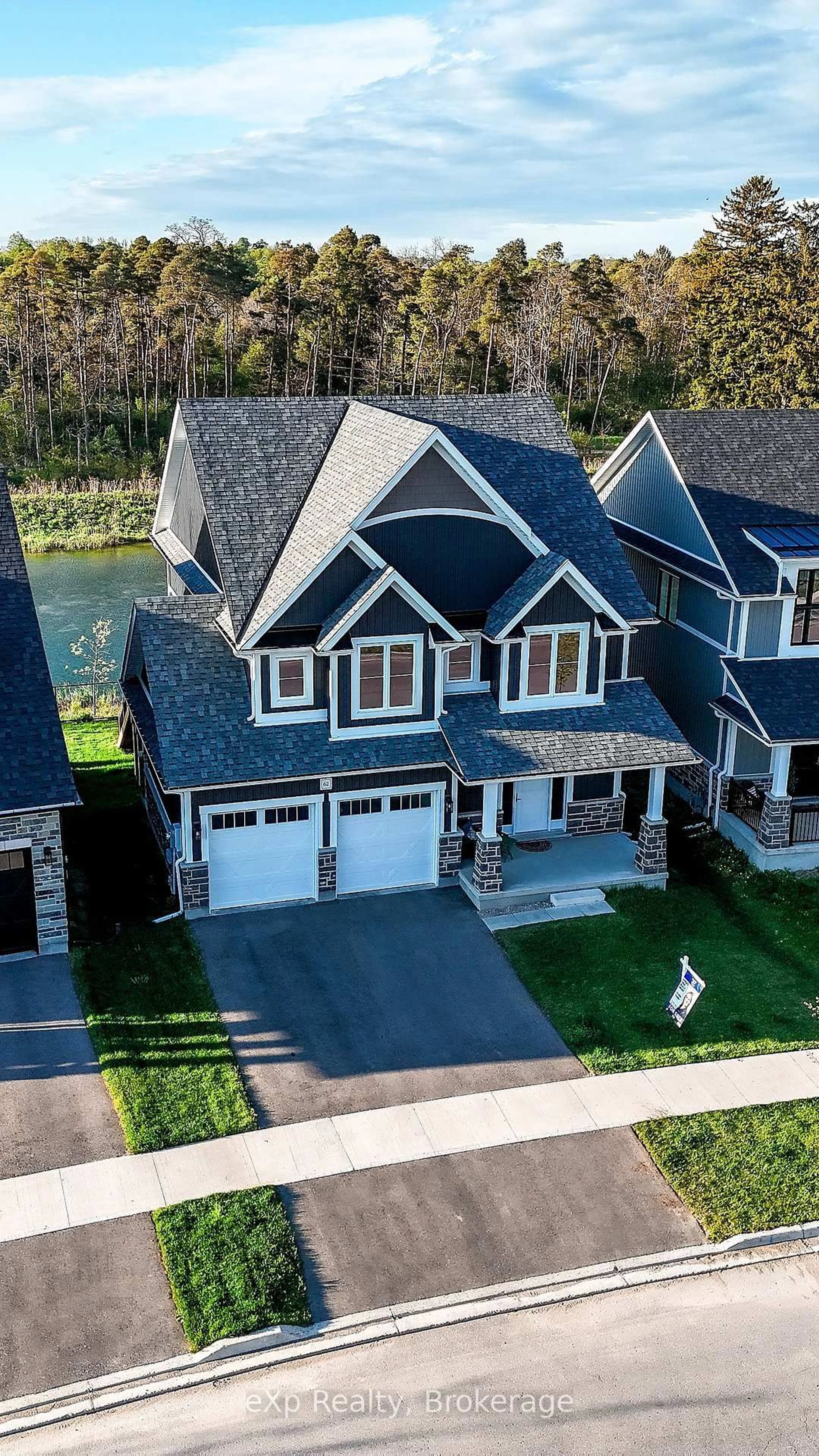 A pic from outside/outdoor area/front of a property/back of a property/a pic from drone, street for 62 Haylock Ave, Centre Wellington Ontario N0B 1S0