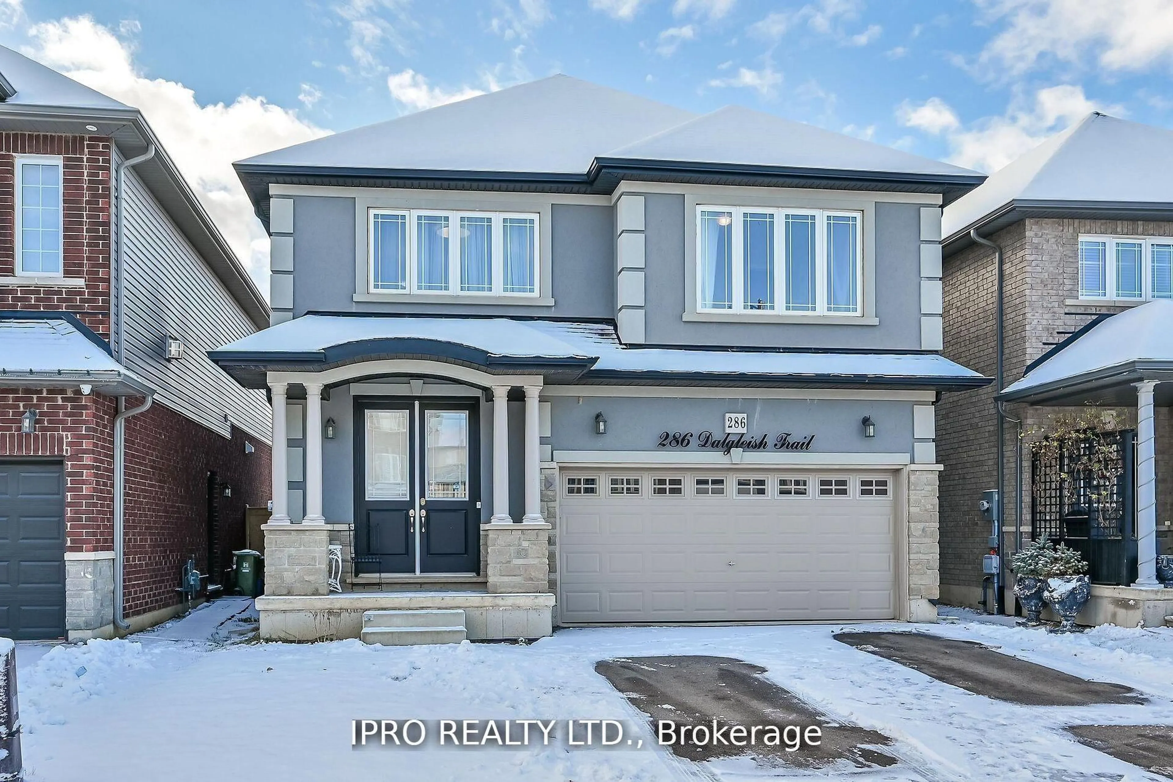 Home with brick exterior material, street for 286 Dalgleish Tr, Hamilton Ontario L0R 1P0