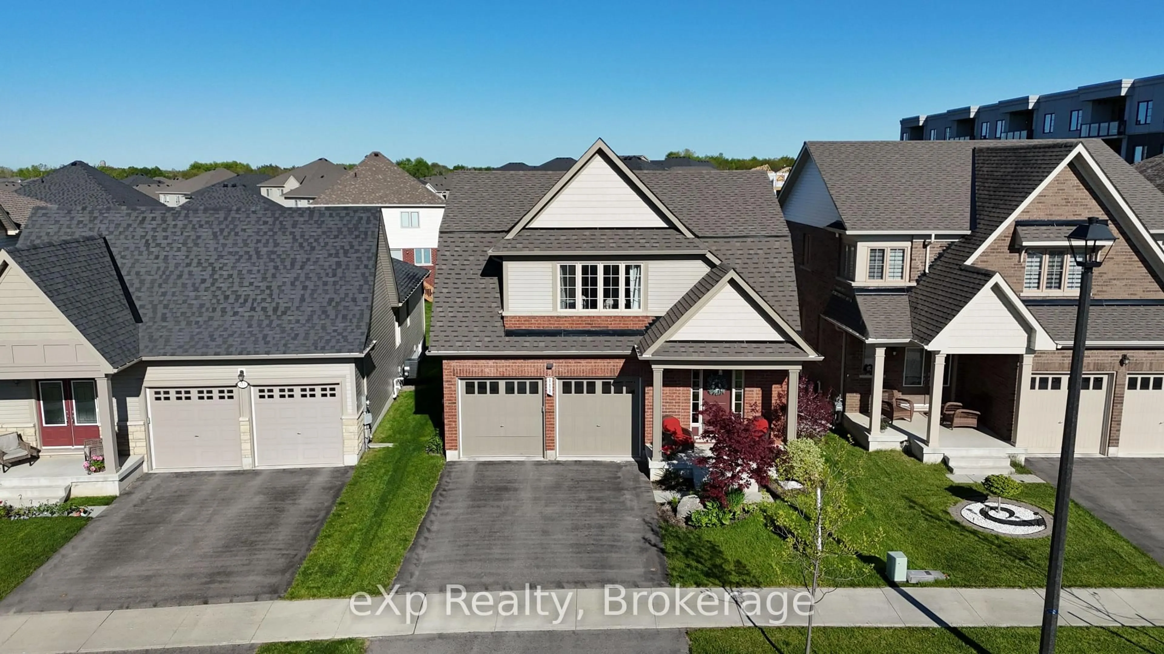 A pic from outside/outdoor area/front of a property/back of a property/a pic from drone, street for 111 Farley Rd, Centre Wellington Ontario N1M 0H2