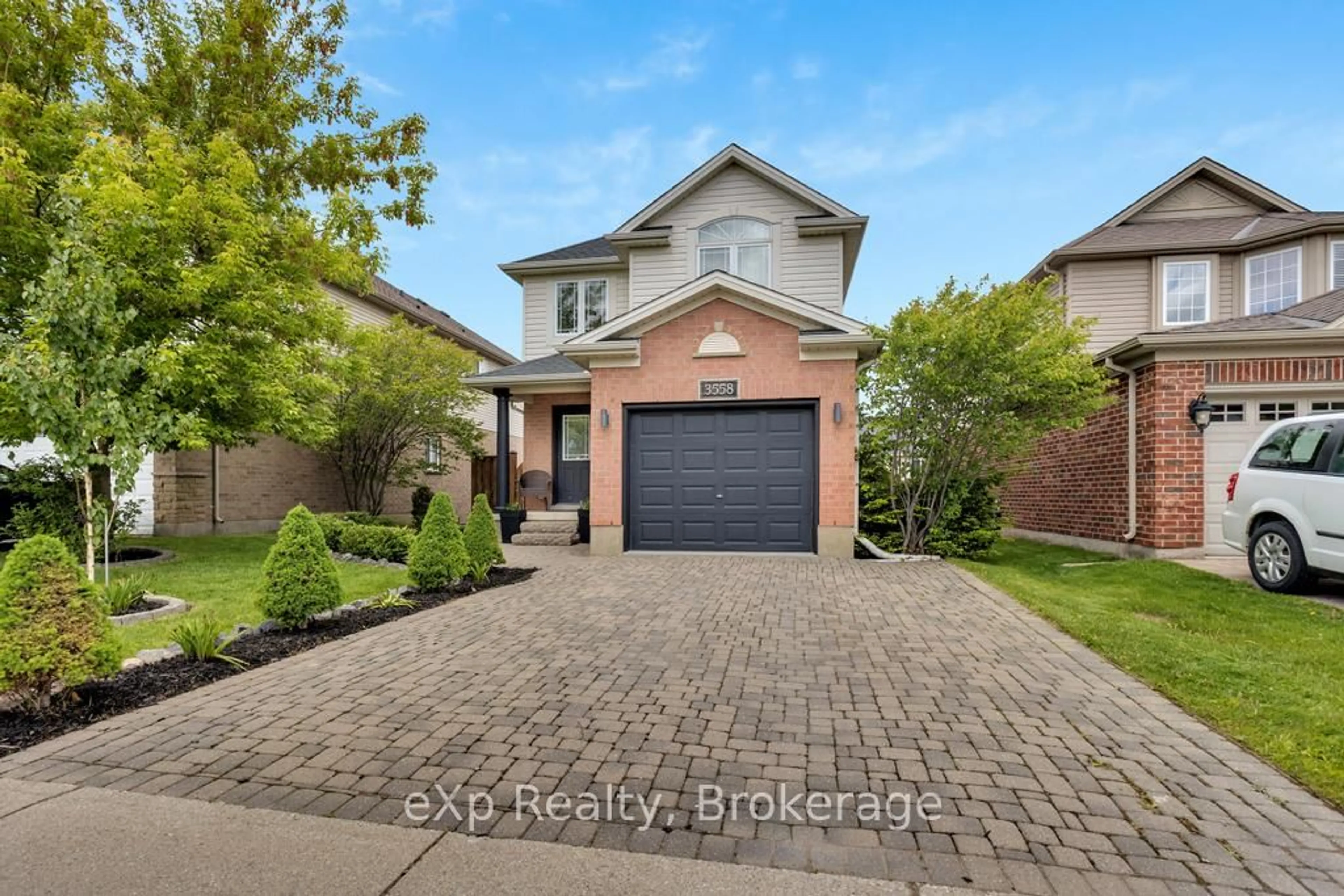 Home with brick exterior material, street for 3558 Legendary Dr, London South Ontario N6L 0A3