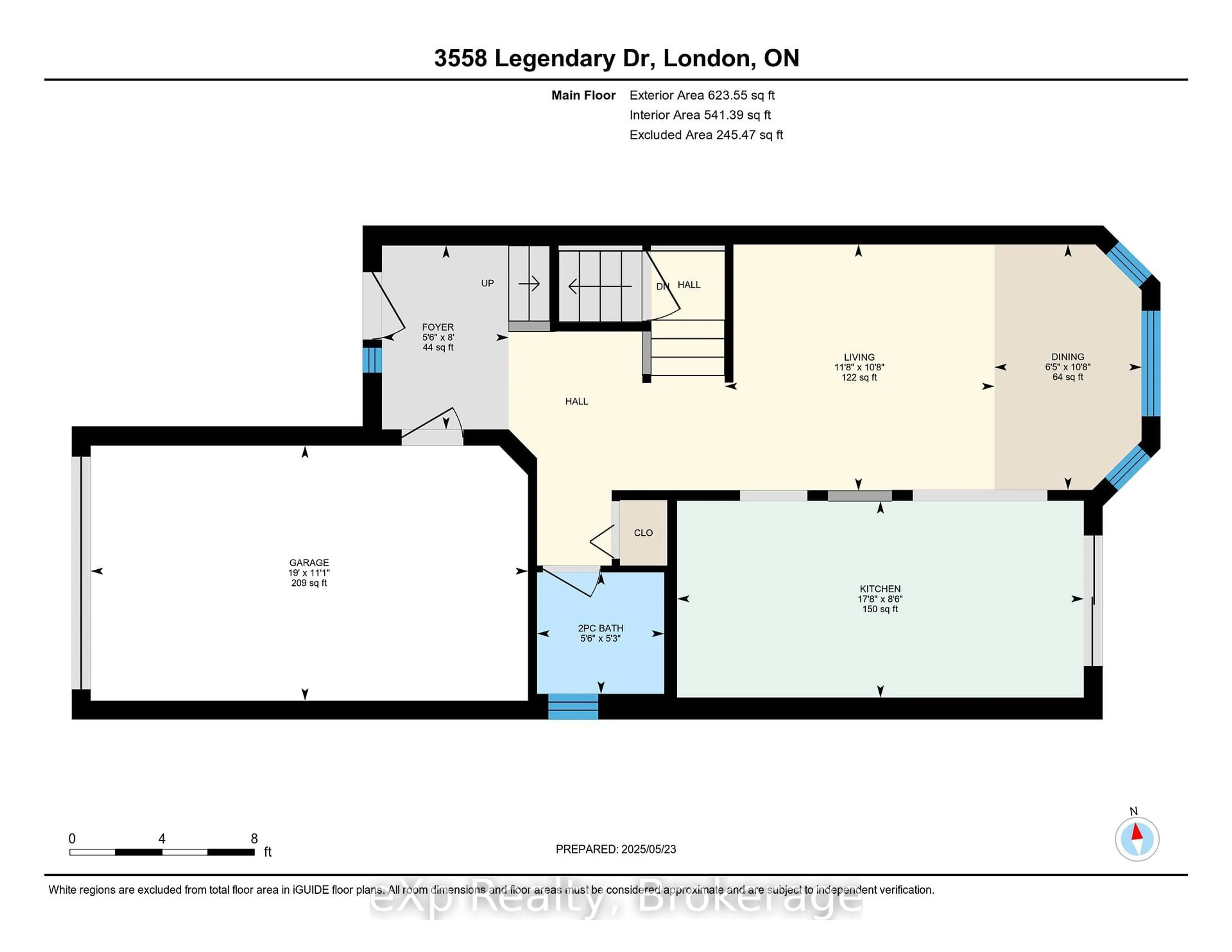 Floor plan for 3558 Legendary Dr, London South Ontario N6L 0A3