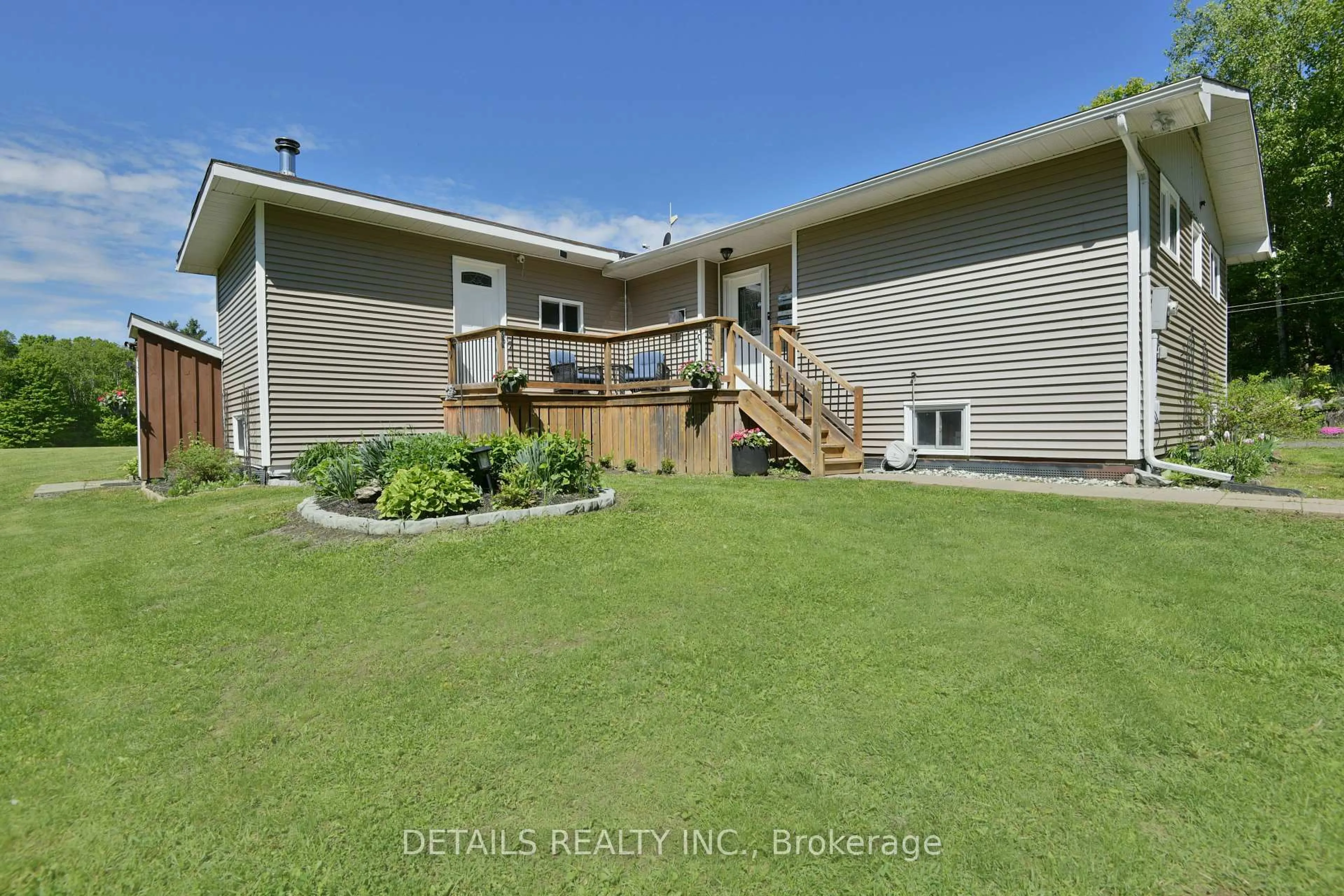 Patio, water/lake/river/ocean view for 1218 Galbraith Rd, Clayton Ontario K0A 1P0