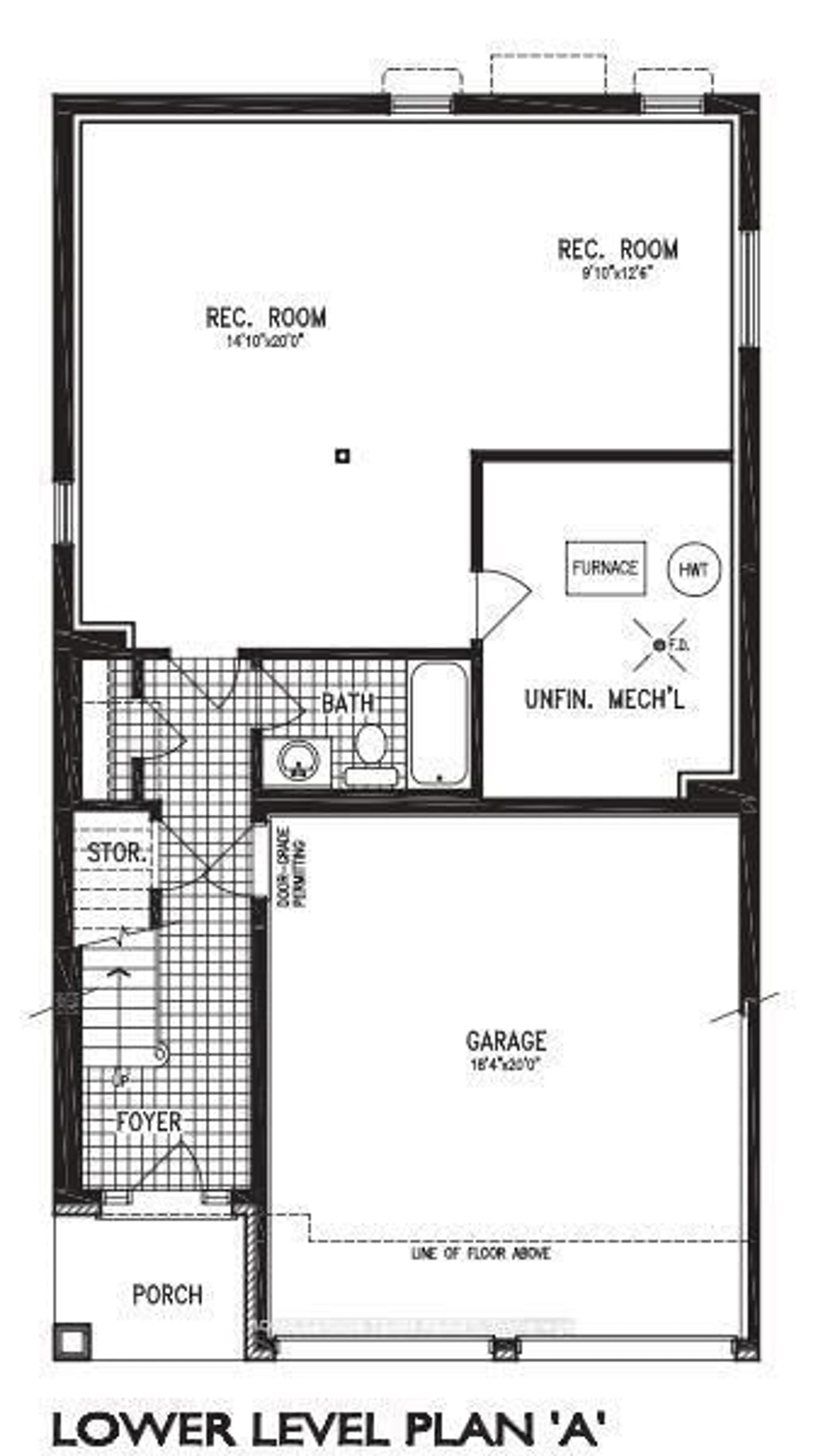 Floor plan for 235 Huntsville Dr, Ottawa Ontario K2T 0C7