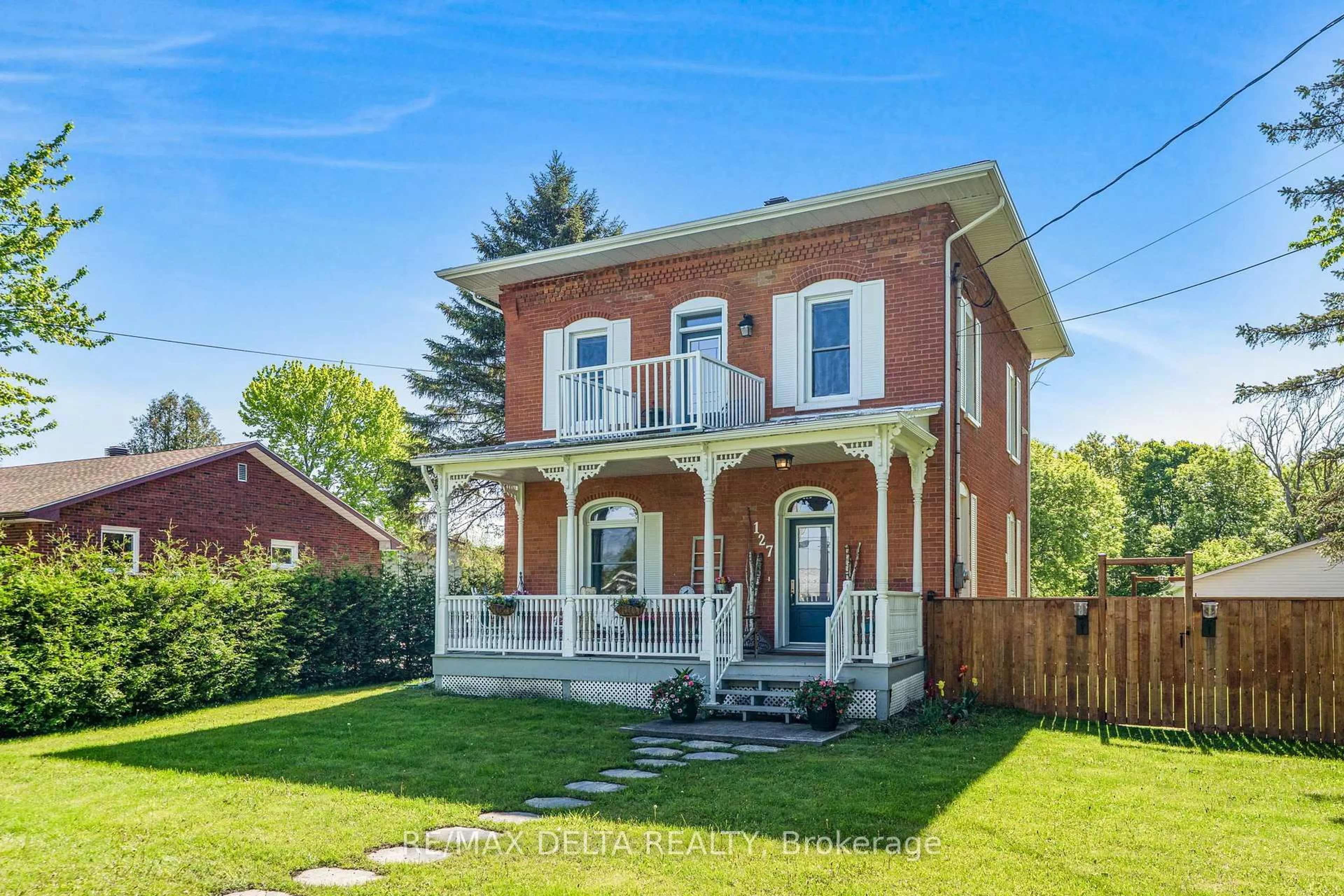 Home with brick exterior material, street for 127 High St, Champlain Ontario K0B 1R0