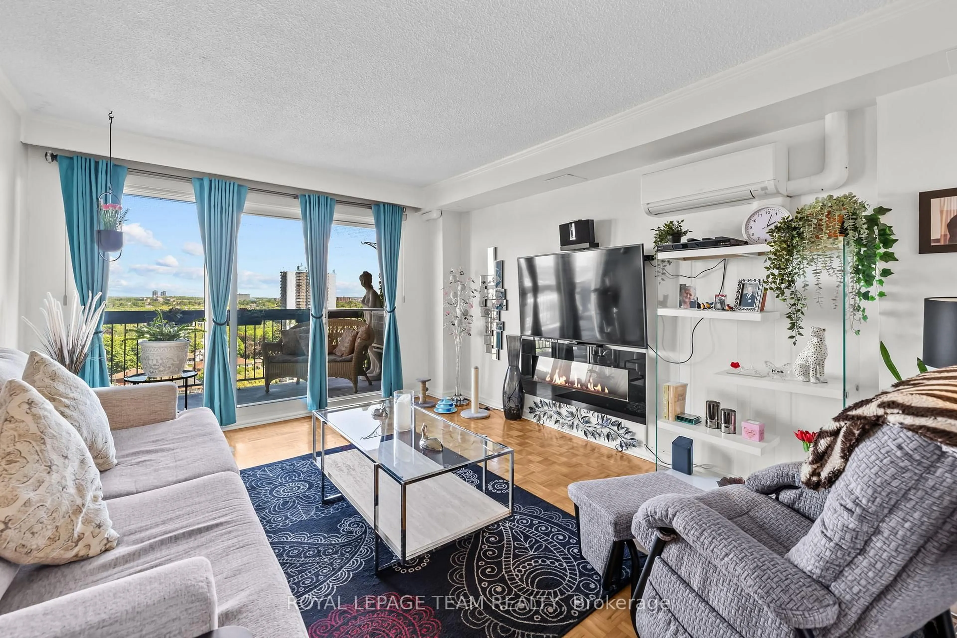 Living room with furniture, unknown for 158B McArthur Ave #1607, Ottawa Ontario K1L 8C9