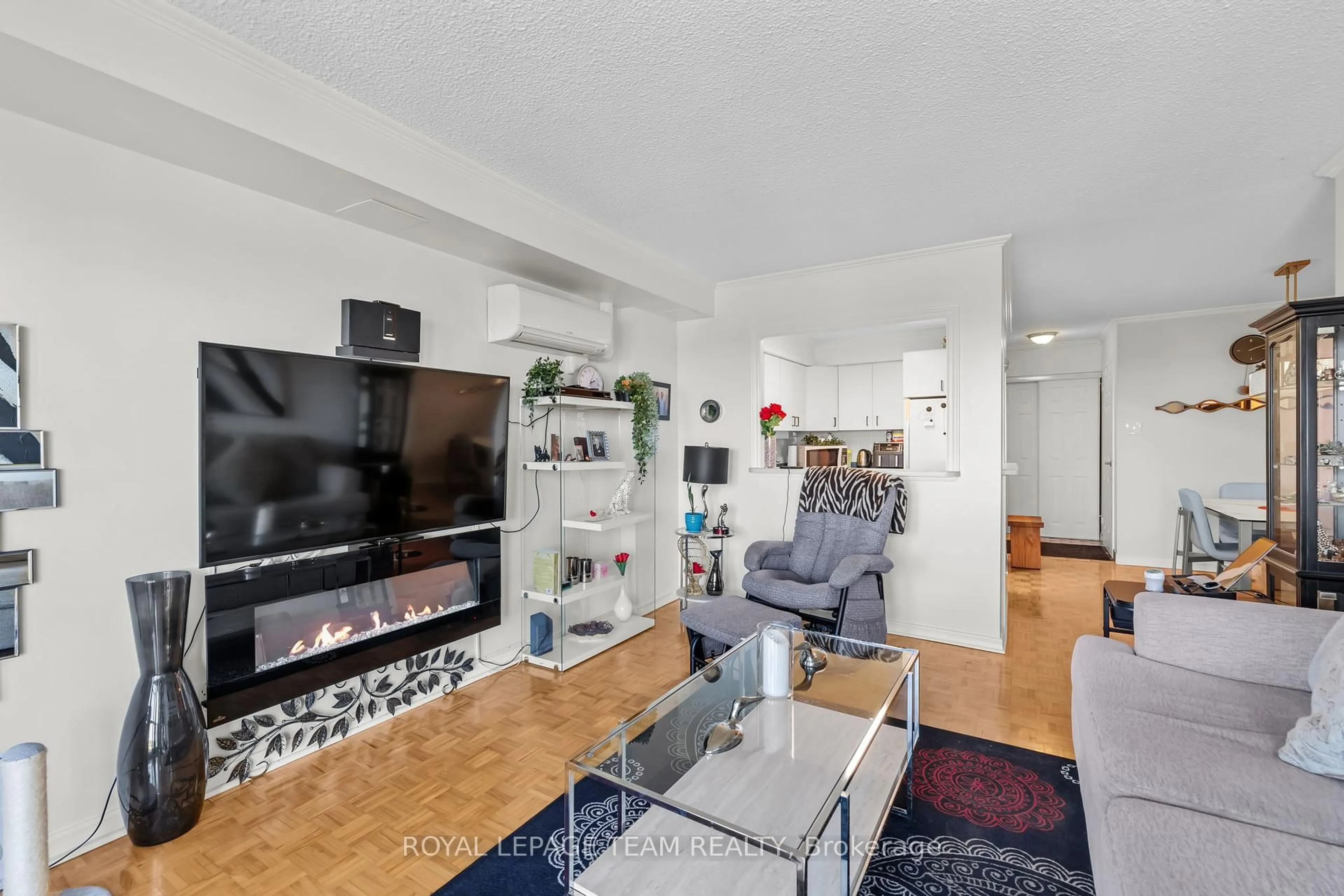 Living room with furniture, unknown for 158B McArthur Ave #1607, Ottawa Ontario K1L 8C9