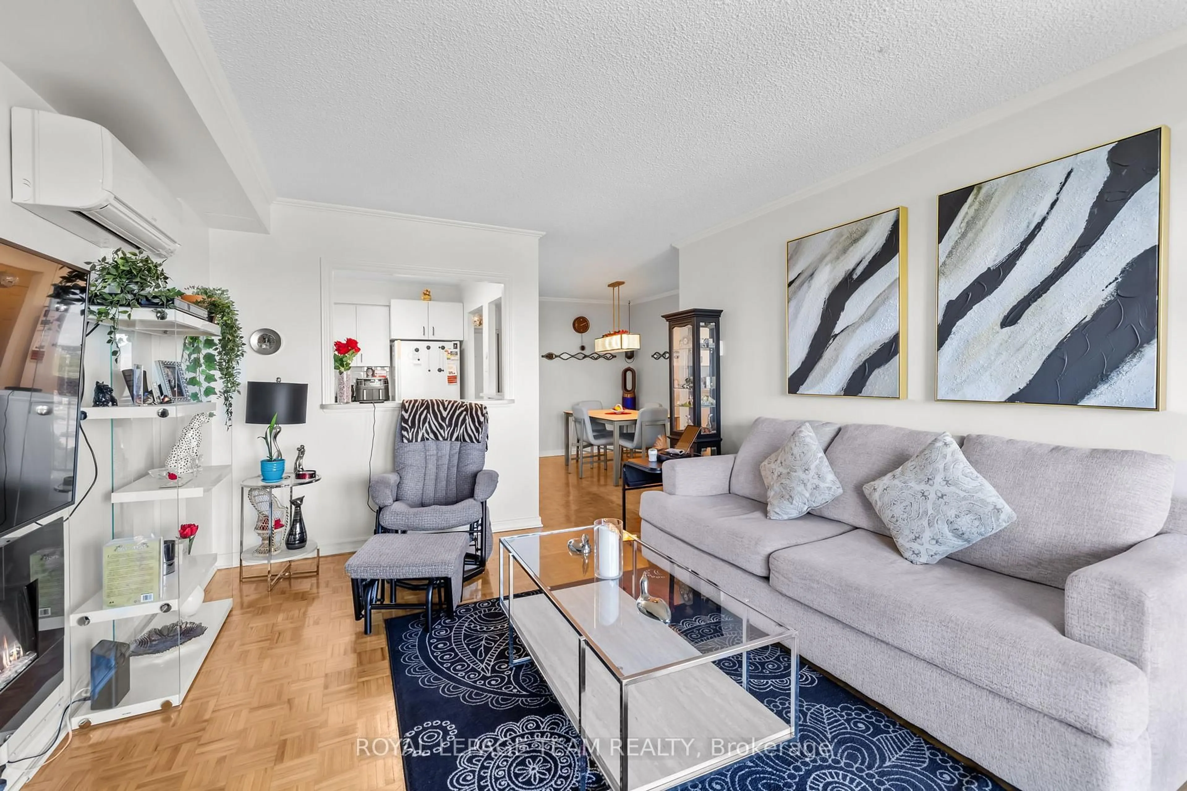 Living room with furniture, unknown for 158B McArthur Ave #1607, Ottawa Ontario K1L 8C9