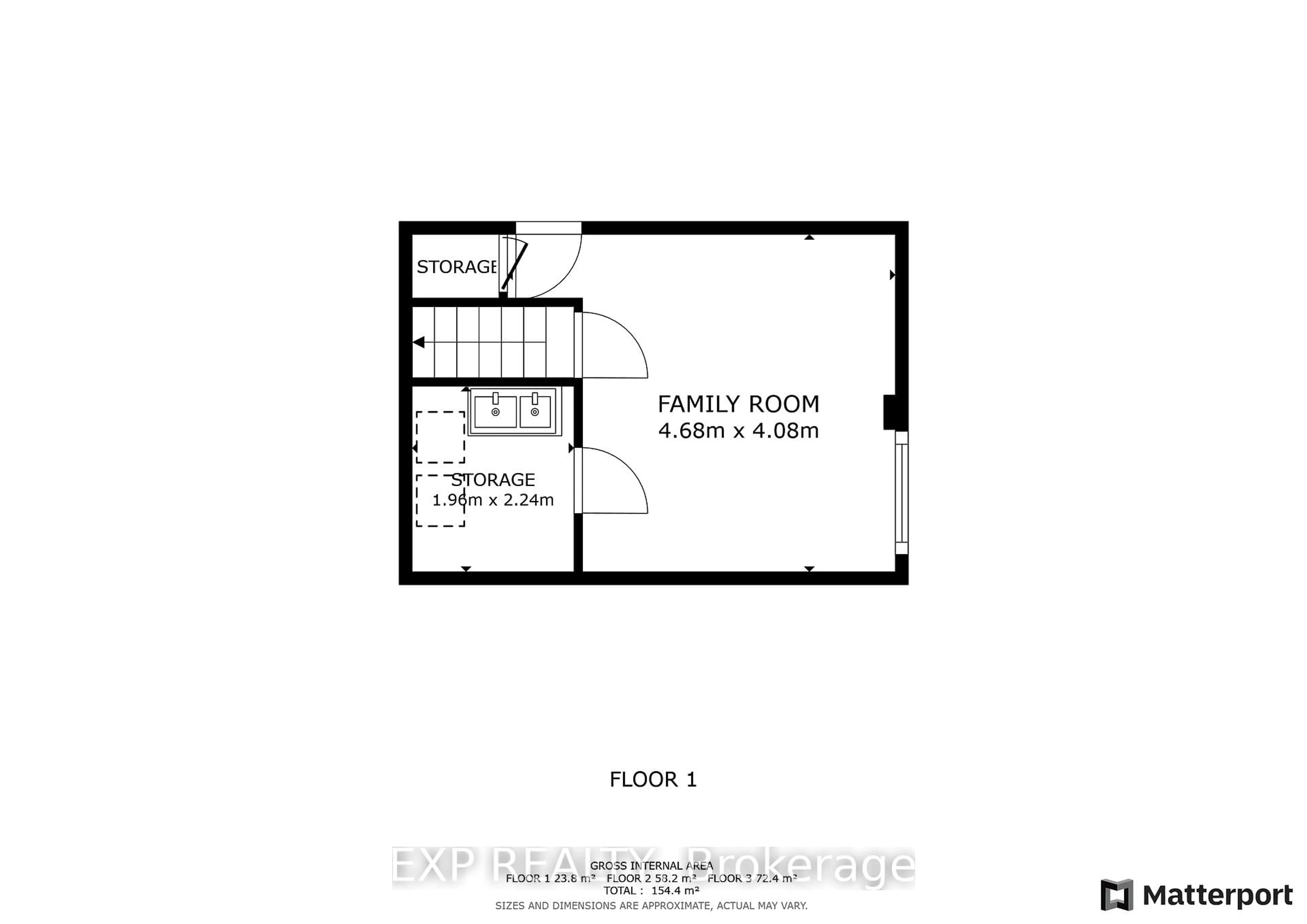 Floor plan for 2772 Springland Dr, Ottawa Ontario K1V 6M4