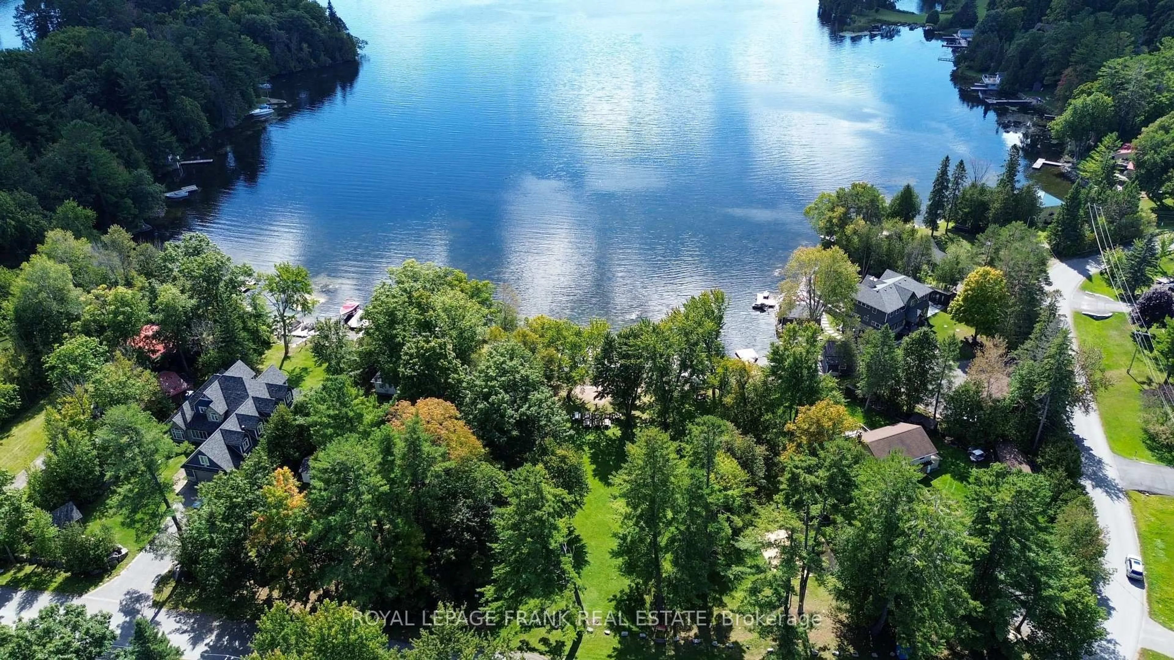 A pic from outside/outdoor area/front of a property/back of a property/a pic from drone, water/lake/river/ocean view for 41 Pirates Glen Dr, Trent Lakes Ontario K0M 1A0
