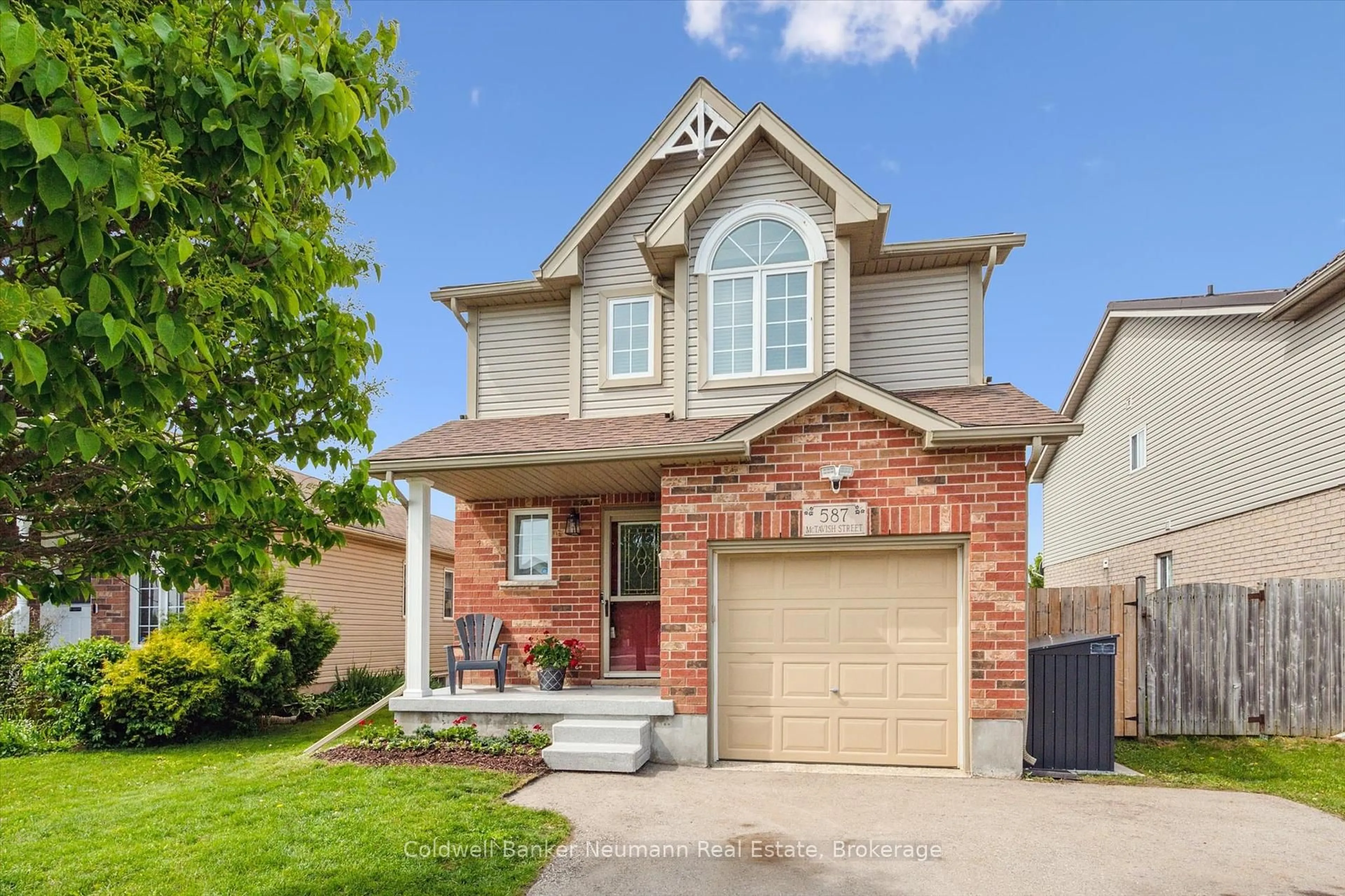 Home with brick exterior material, street for 587 Mctavish St, Centre Wellington Ontario N1M 3V5