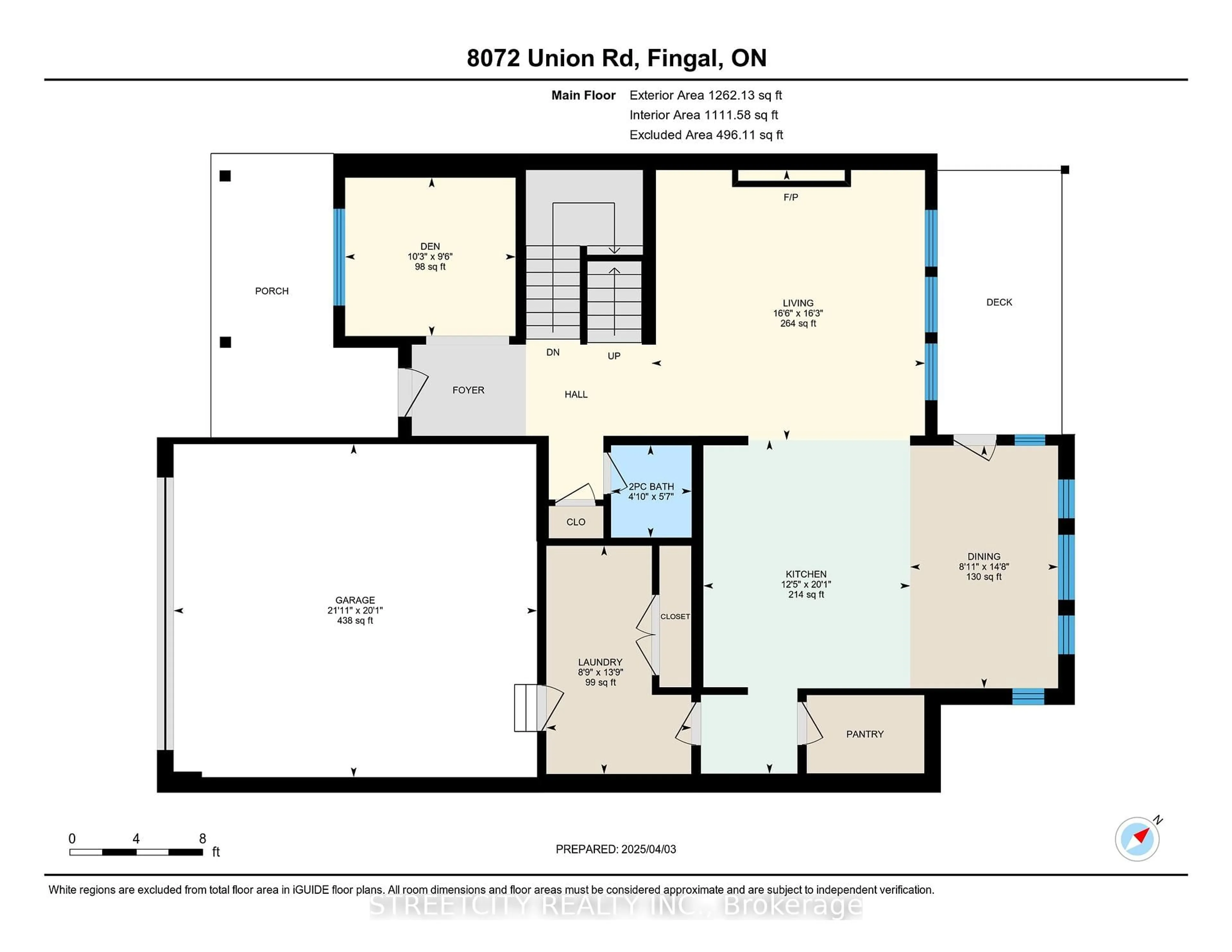 Floor plan for 8074 Union Rd, Southwold Ontario N0L 1K0