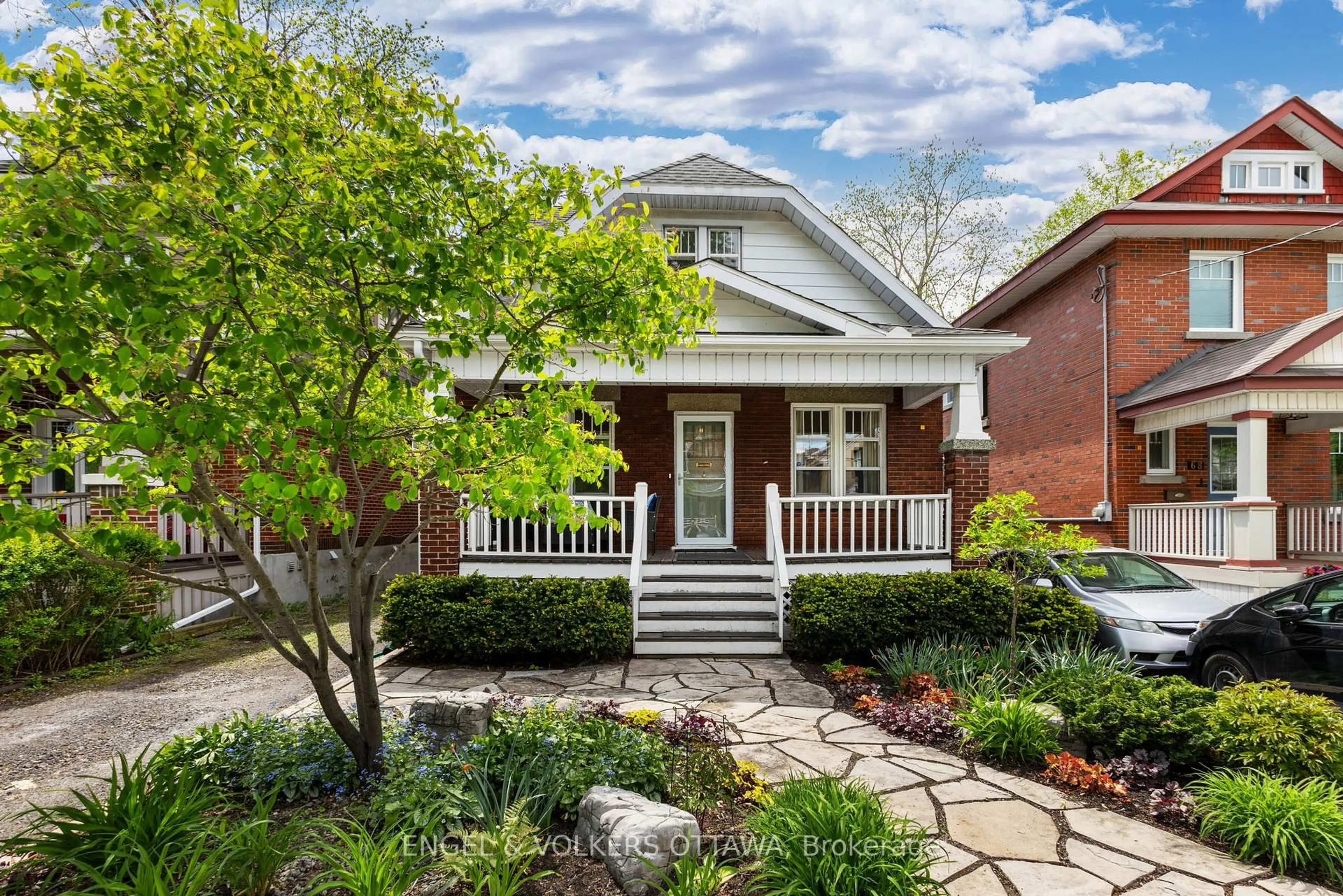 Home with brick exterior material, street for 70 Caroline Ave, Ottawa Ontario K1Y 0S7