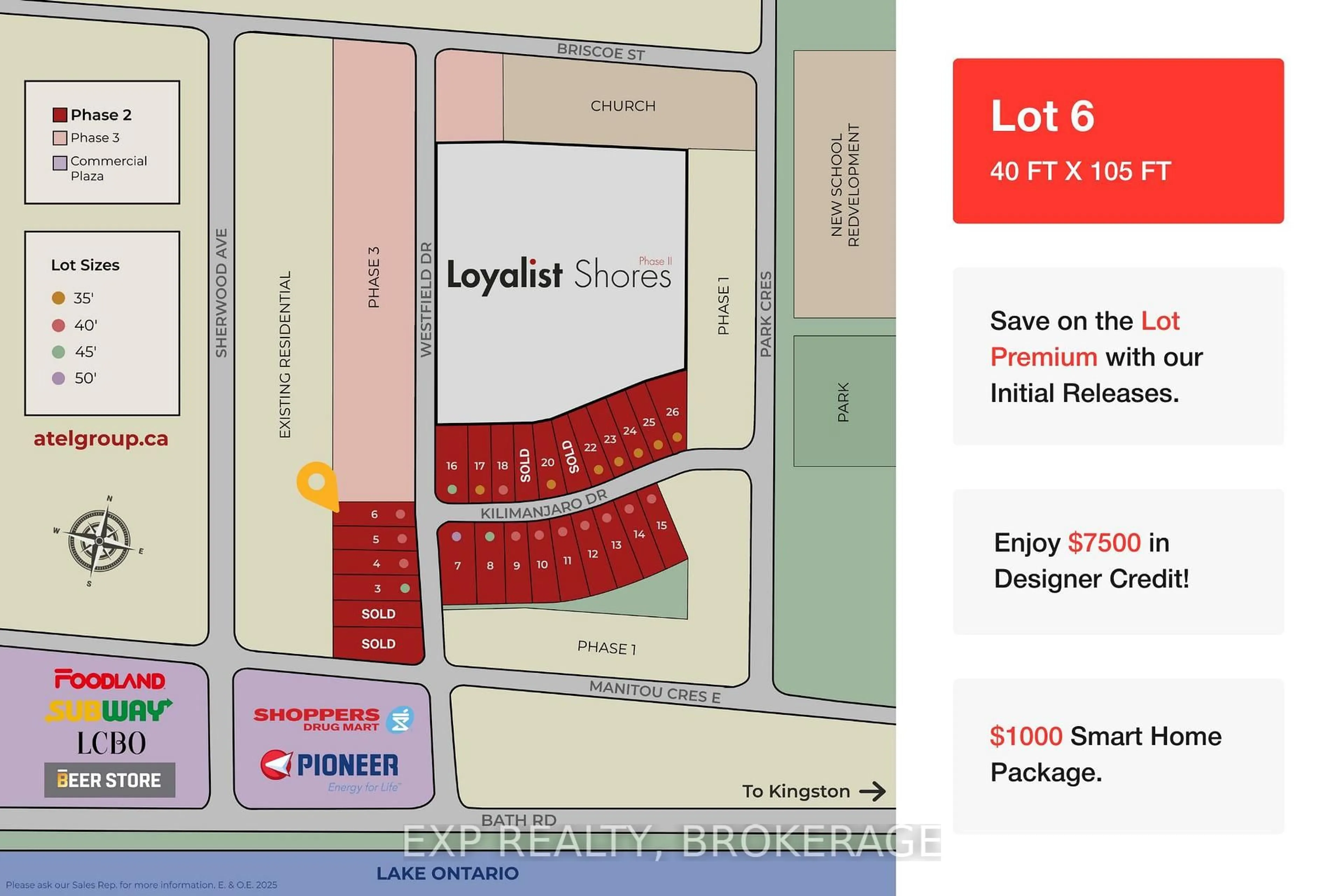 Picture of a map for 28 WESTFIELD Dr, Loyalist Ontario K7N 0C6