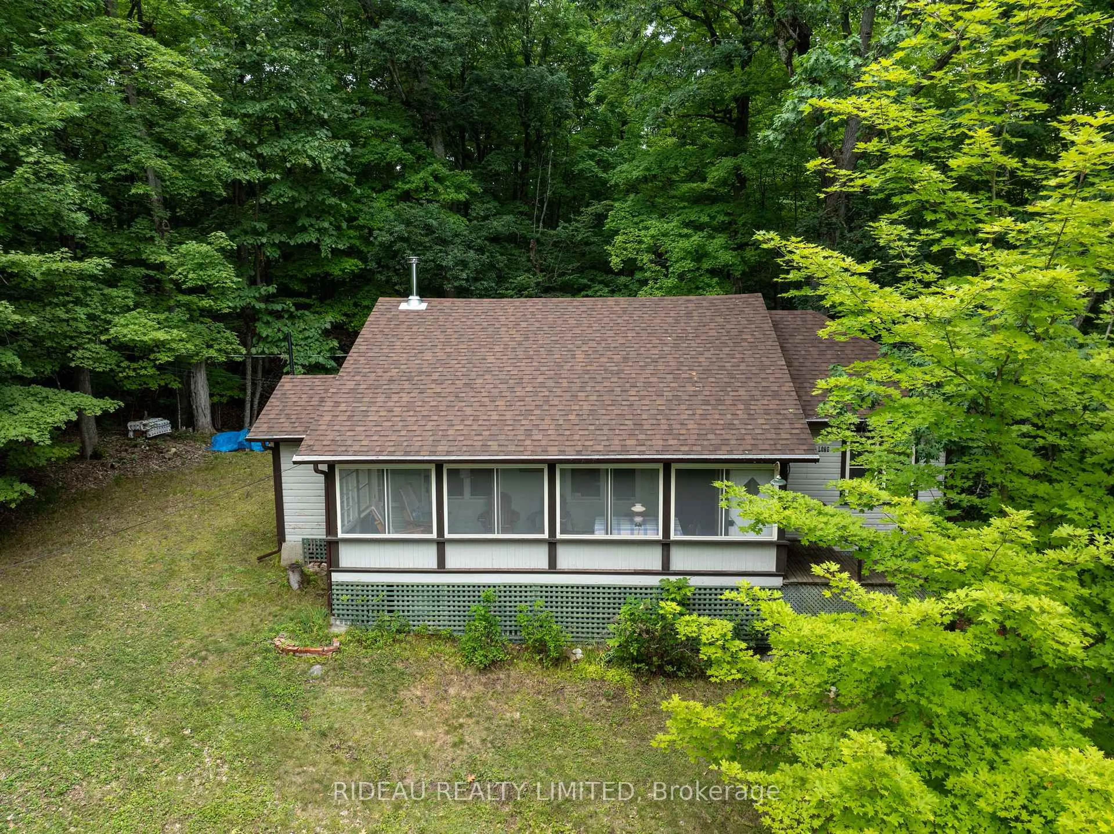 A pic from outside/outdoor area/front of a property/back of a property/a pic from drone, forest/trees view for 1748B OPINICON Rd, Rideau Lakes Ontario K0G 1E0