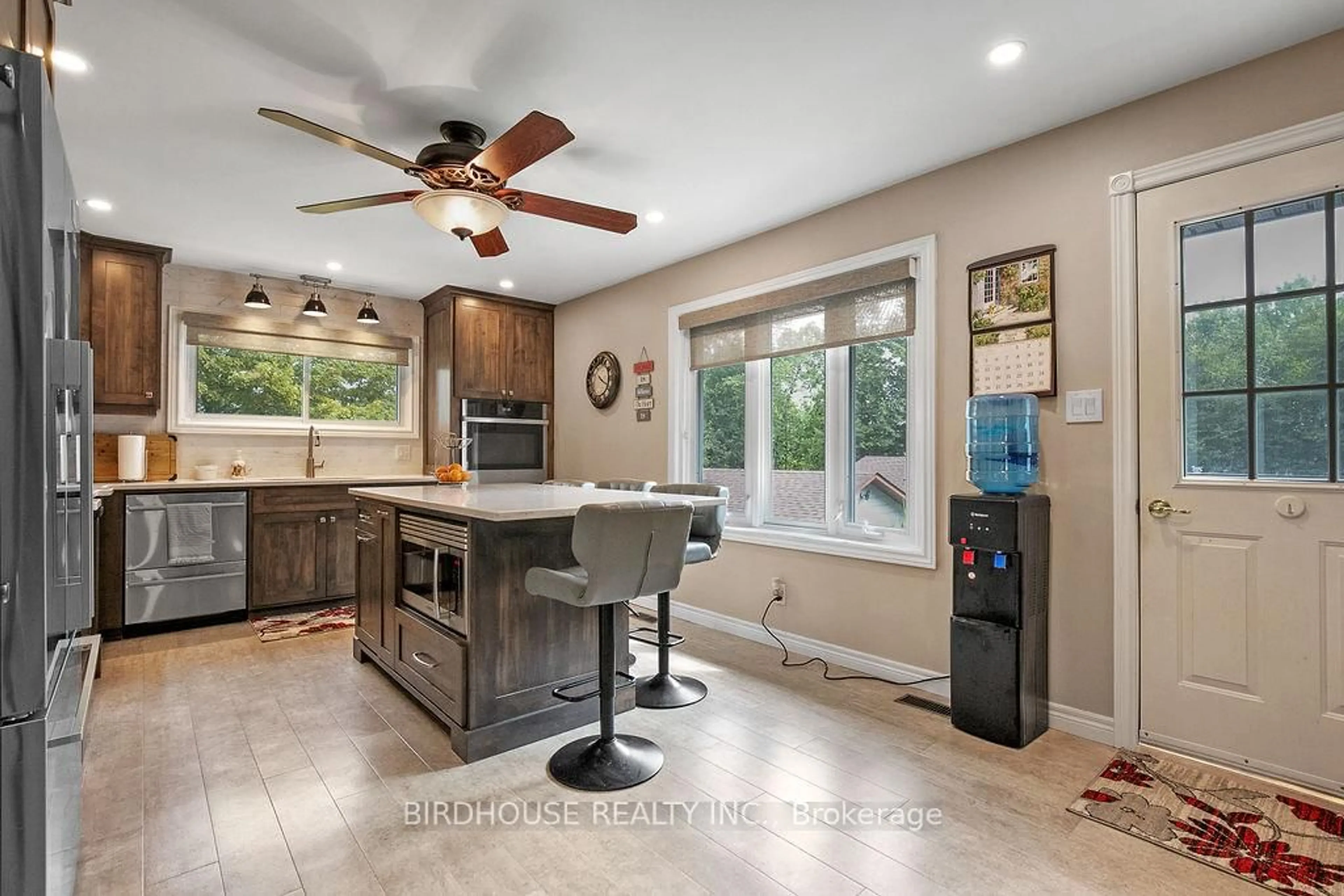 Open concept kitchen, ceramic/tile floor for 244 Gil-Mar Rd, Kawartha Lakes Ontario K0M 1L0
