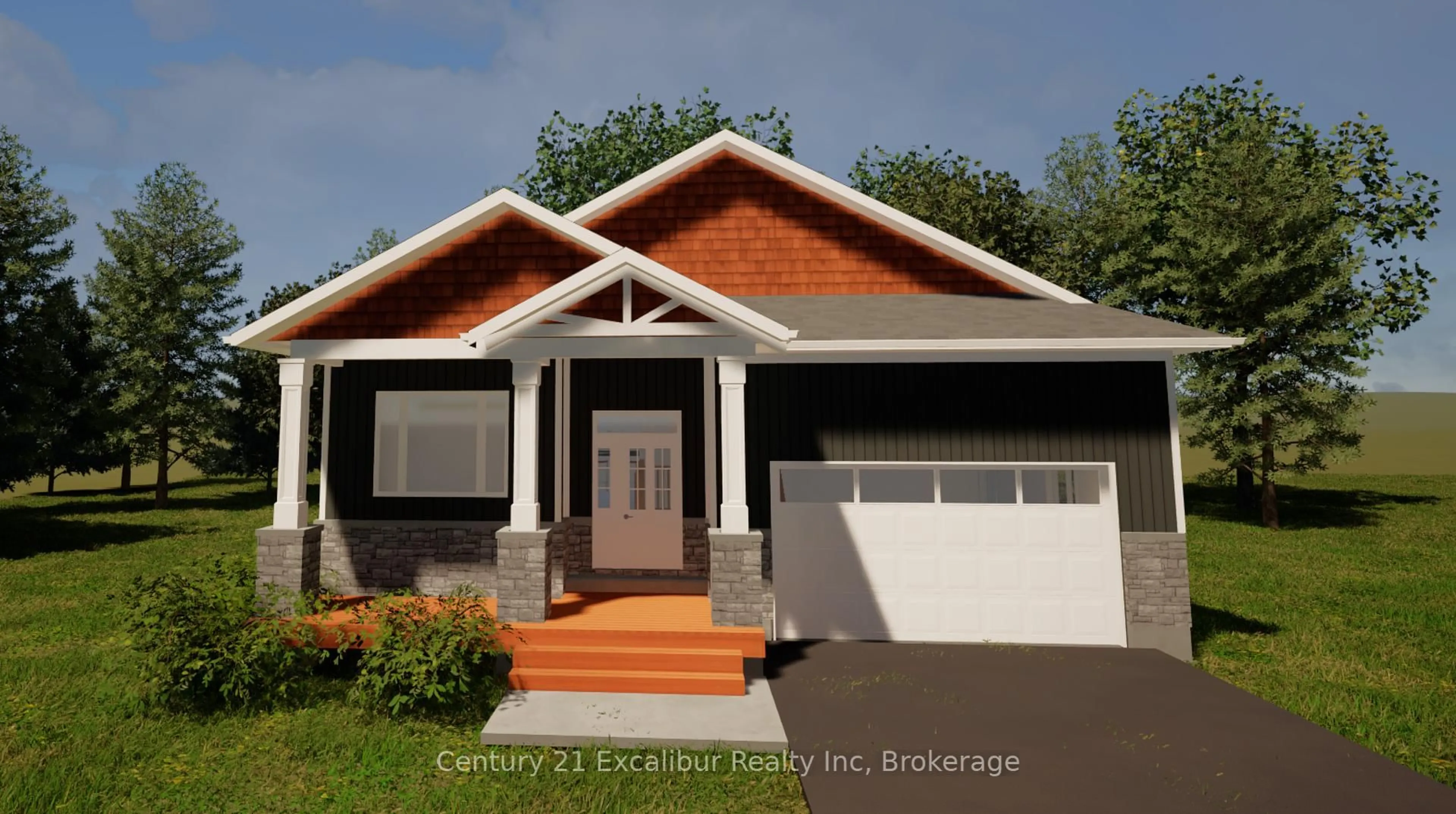 Home with vinyl exterior material, street for 195 Garafraxa St, Centre Wellington Ontario N1M 1C5