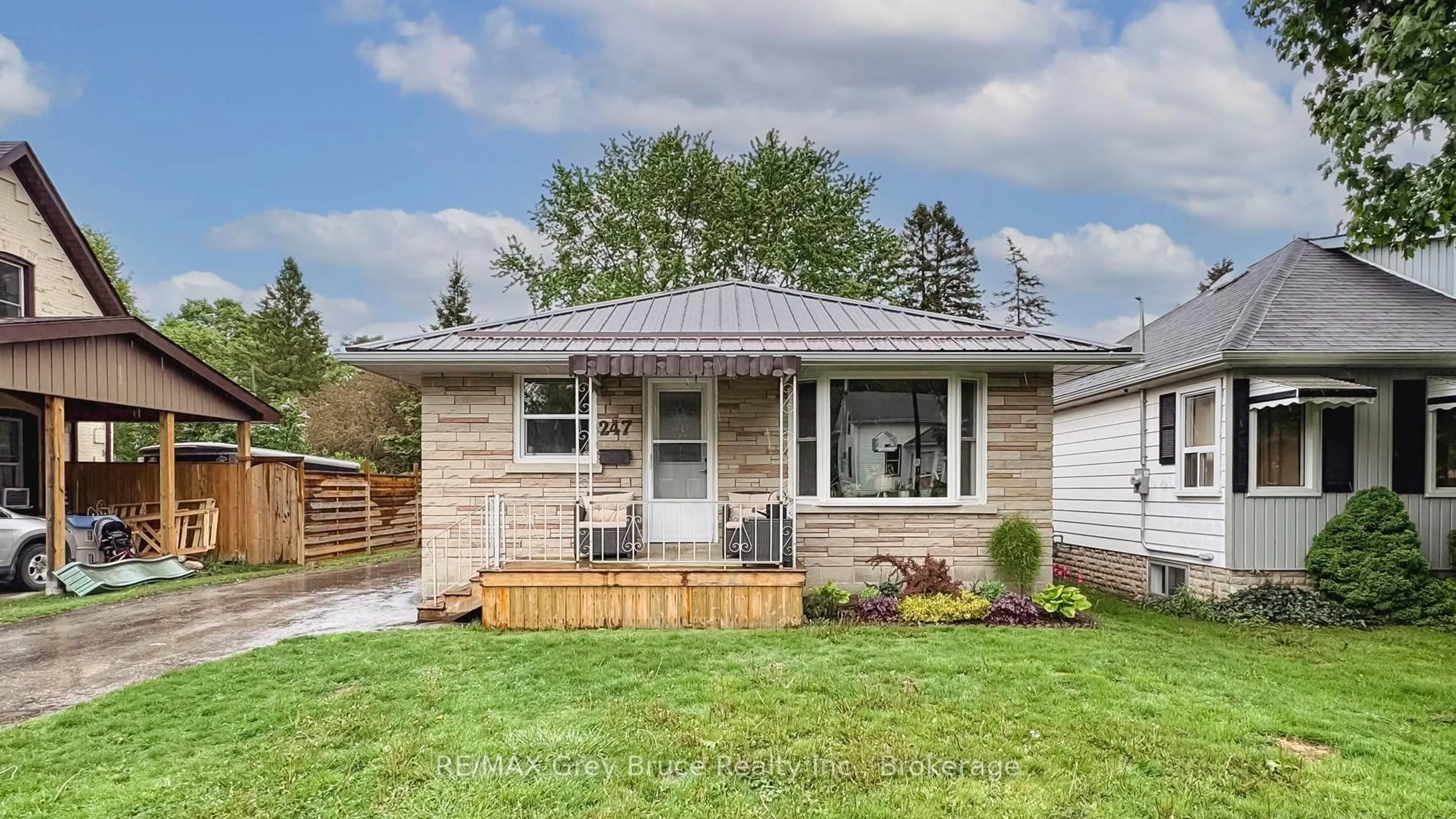 Home with brick exterior material, street for 247 Albert St, West Grey Ontario N0G 1R0