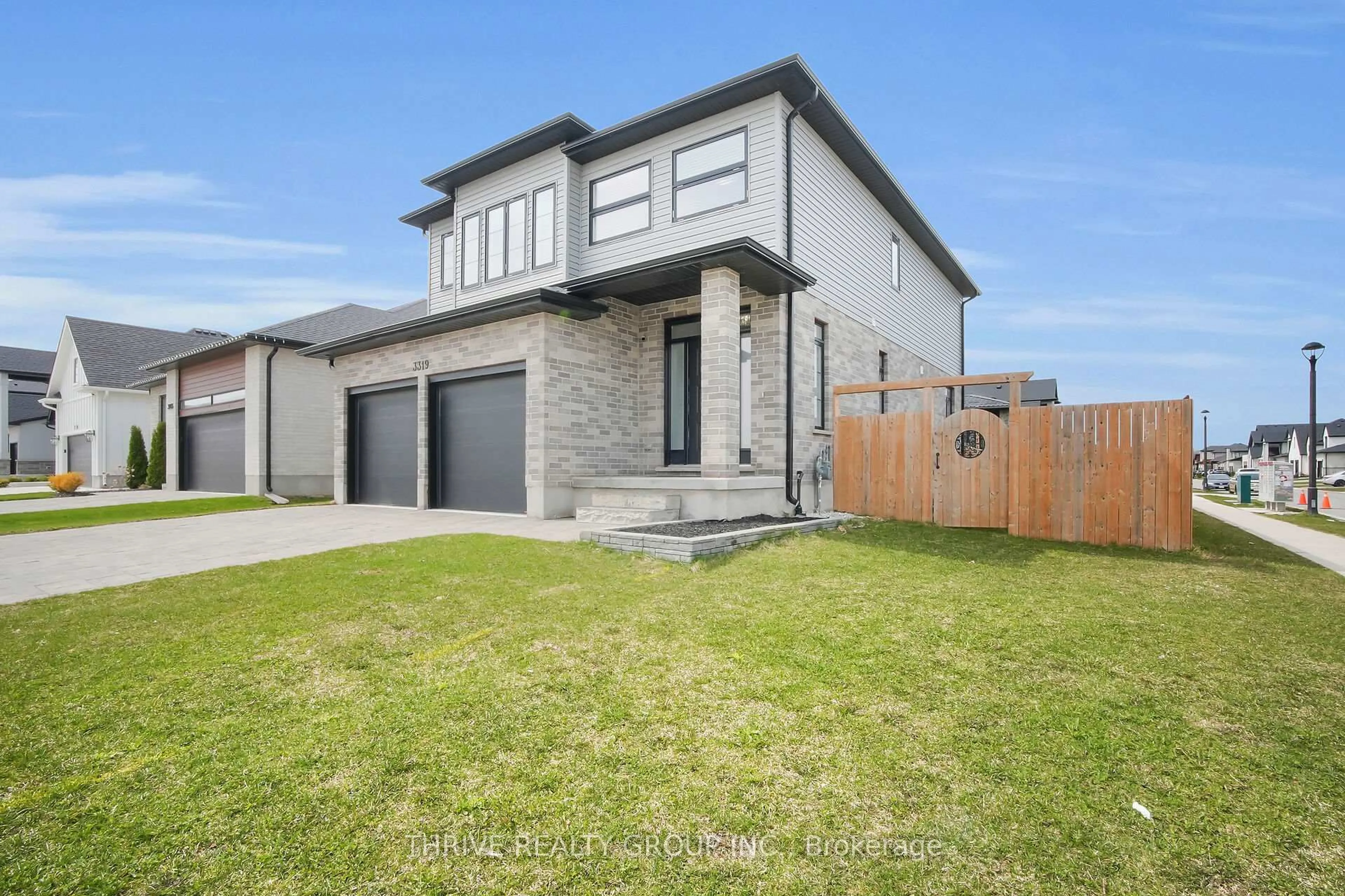 Home with brick exterior material, street for 3319 Regiment Rd, London South Ontario N6P 0G5