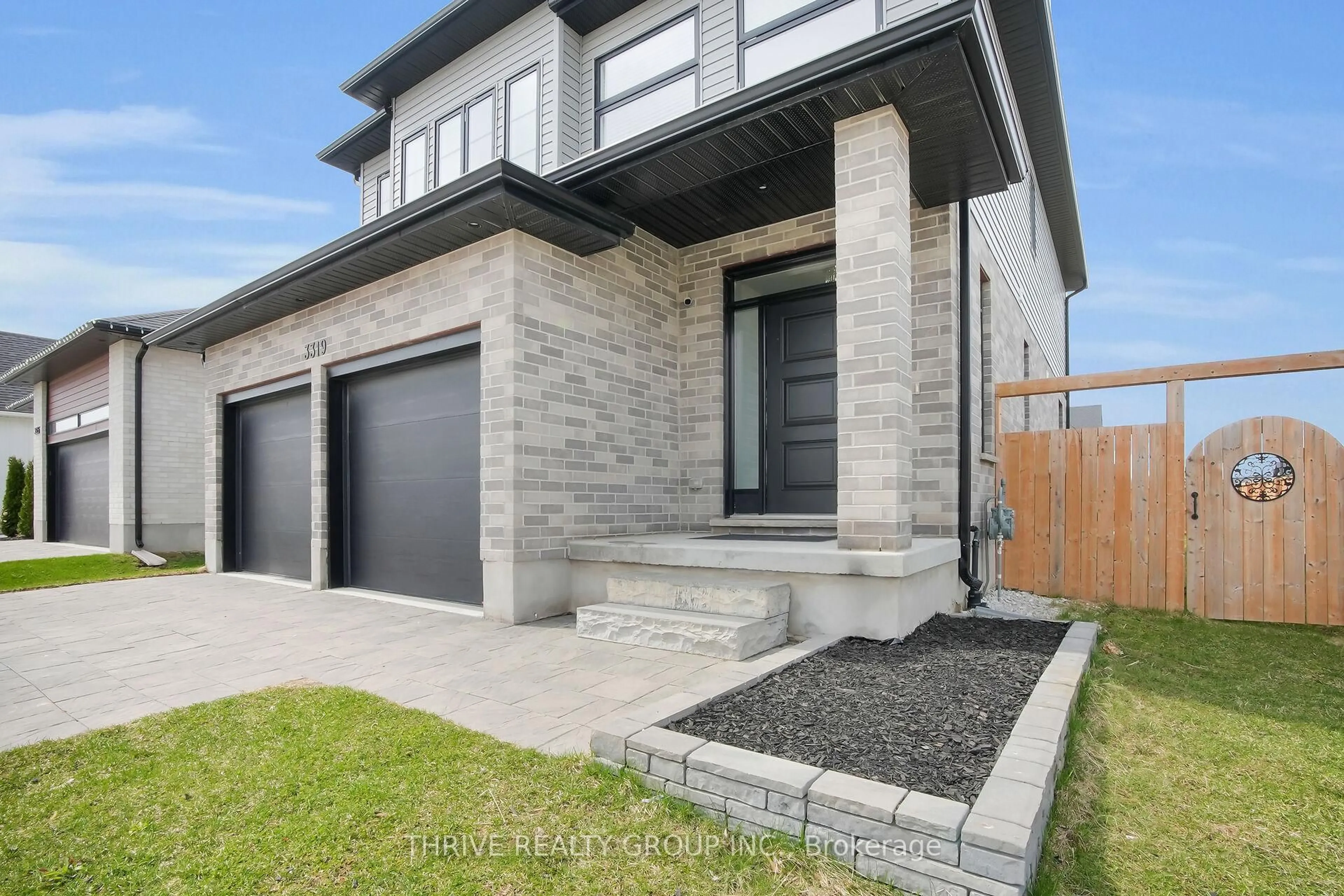 Home with brick exterior material, street for 3319 Regiment Rd, London South Ontario N6P 0G5