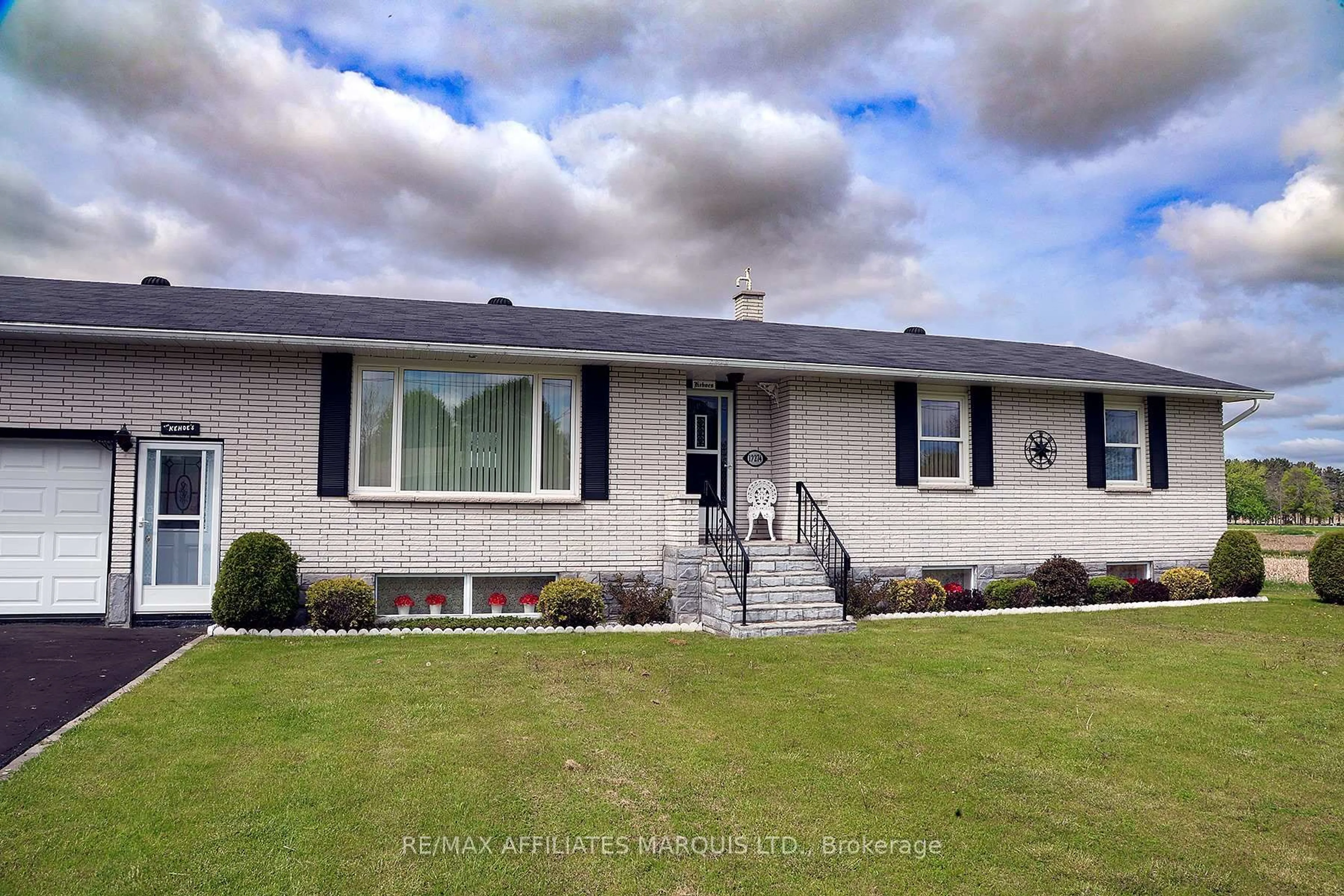 Home with vinyl exterior material, street for 12274 County Rd 18 Rd, South Dundas Ontario K0C 2H0