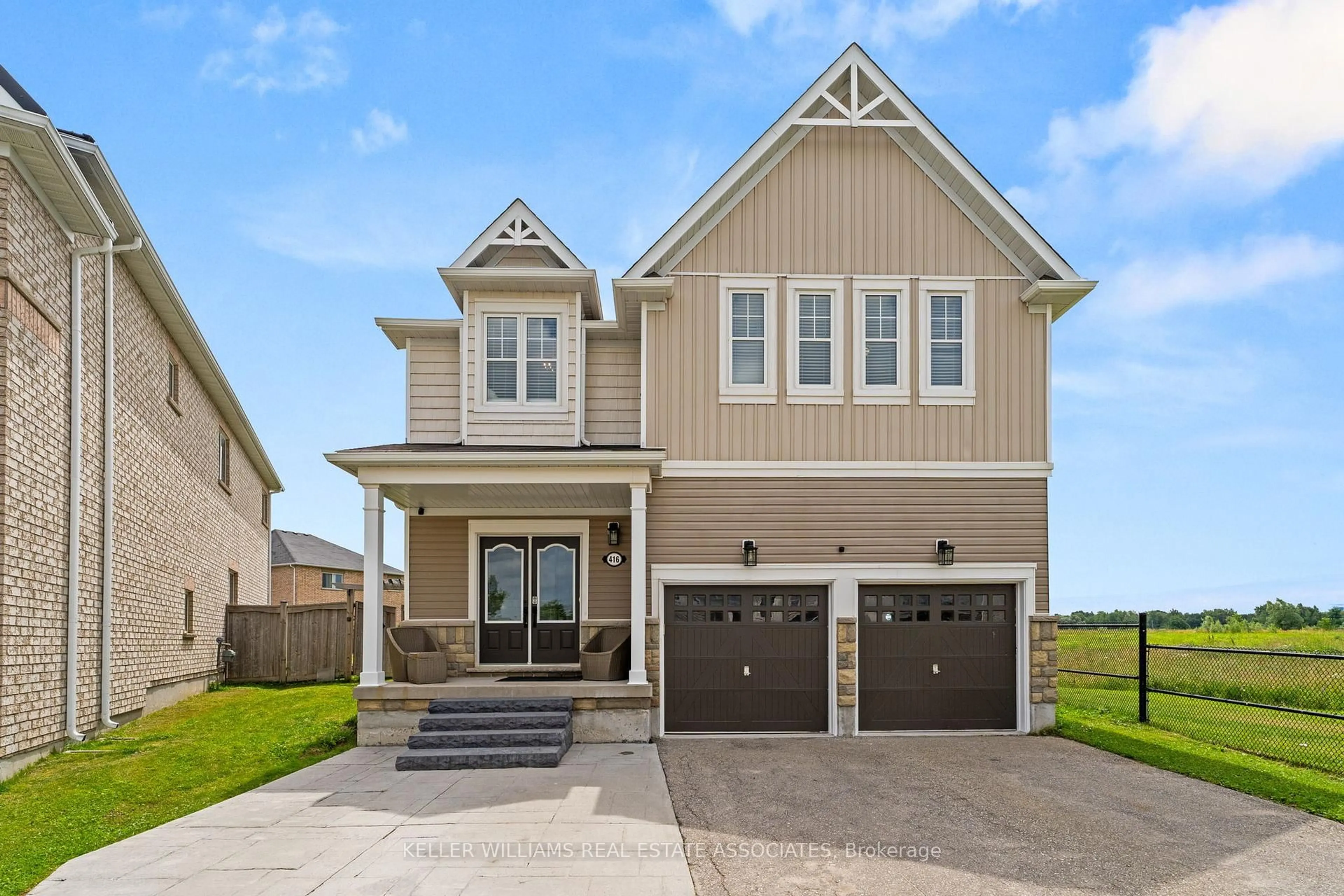 Home with vinyl exterior material, street for 416 Tansley St, Shelburne Ontario L9V 2S6