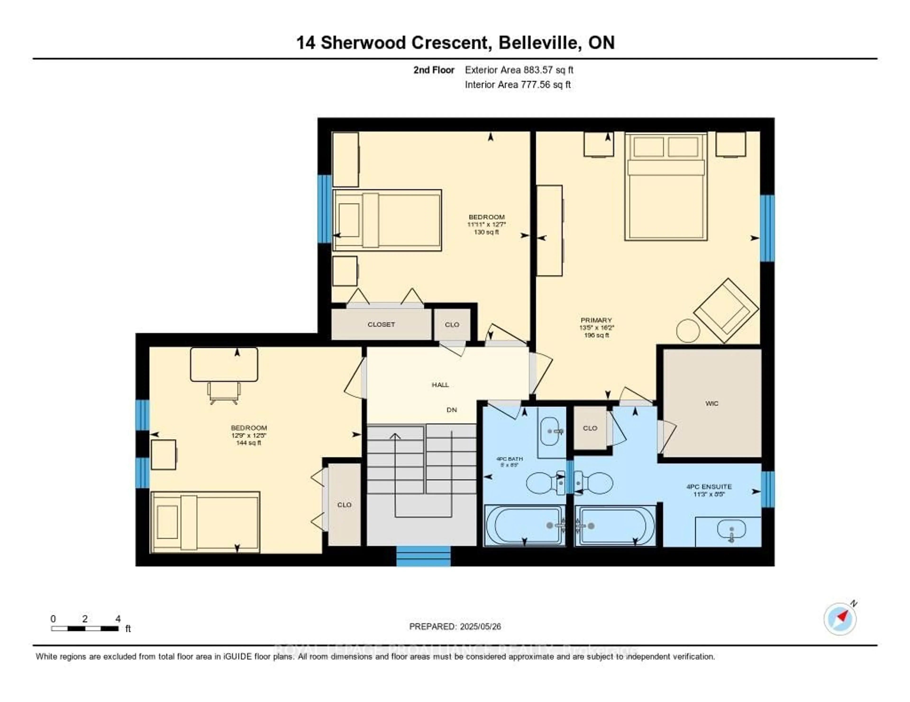 Floor plan for 14 Sherwood Cres, Belleville Ontario K8P 5G1