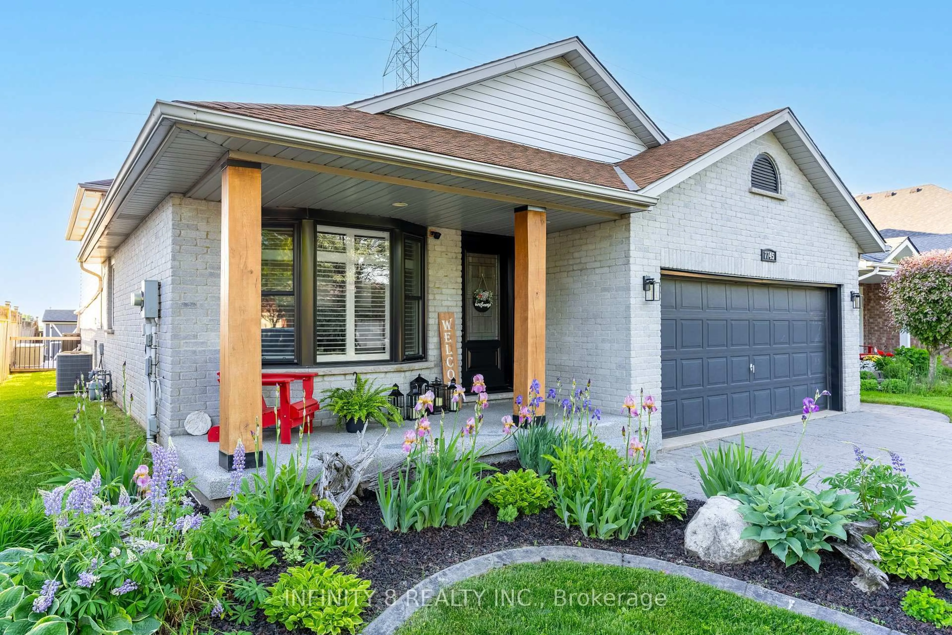Home with brick exterior material, street for 7745 Bishop Ave, Niagara Falls Ontario L2H 3G2
