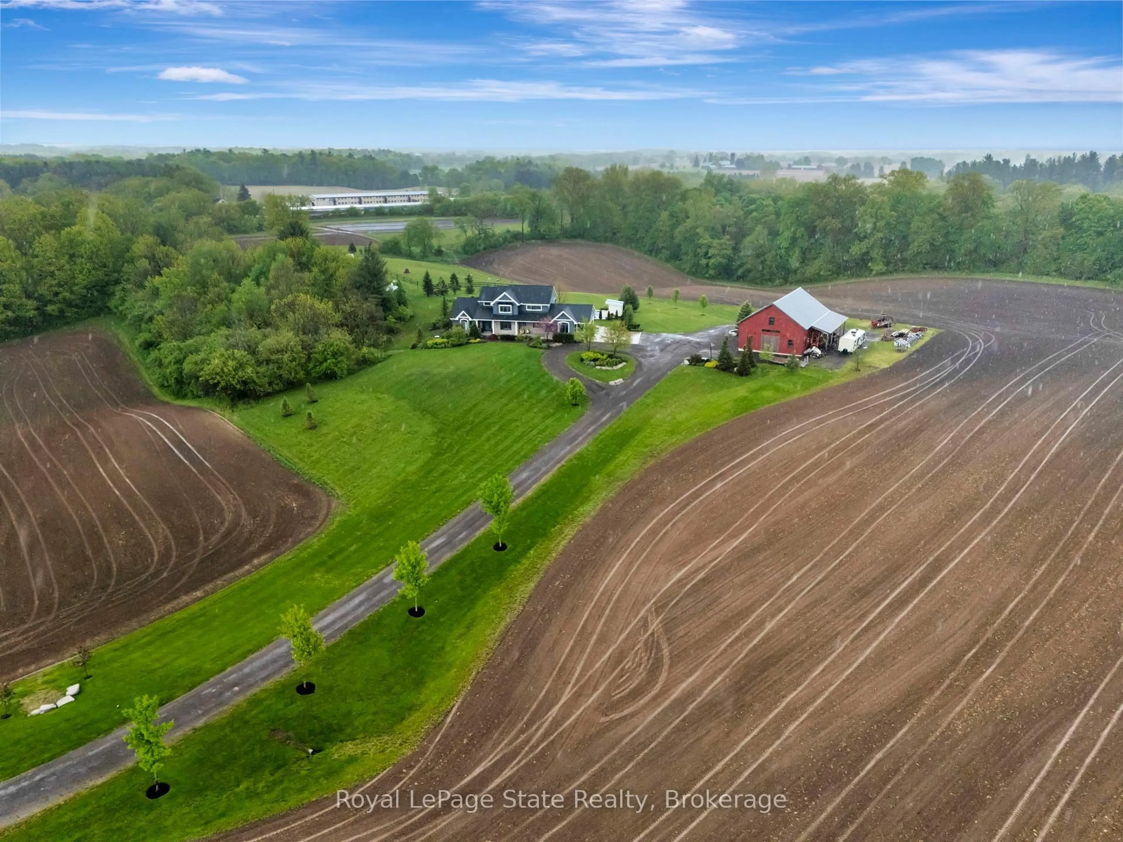 A pic from outside/outdoor area/front of a property/back of a property/a pic from drone, unknown for 274 German School Rd, Brant Ontario N3L 3E1