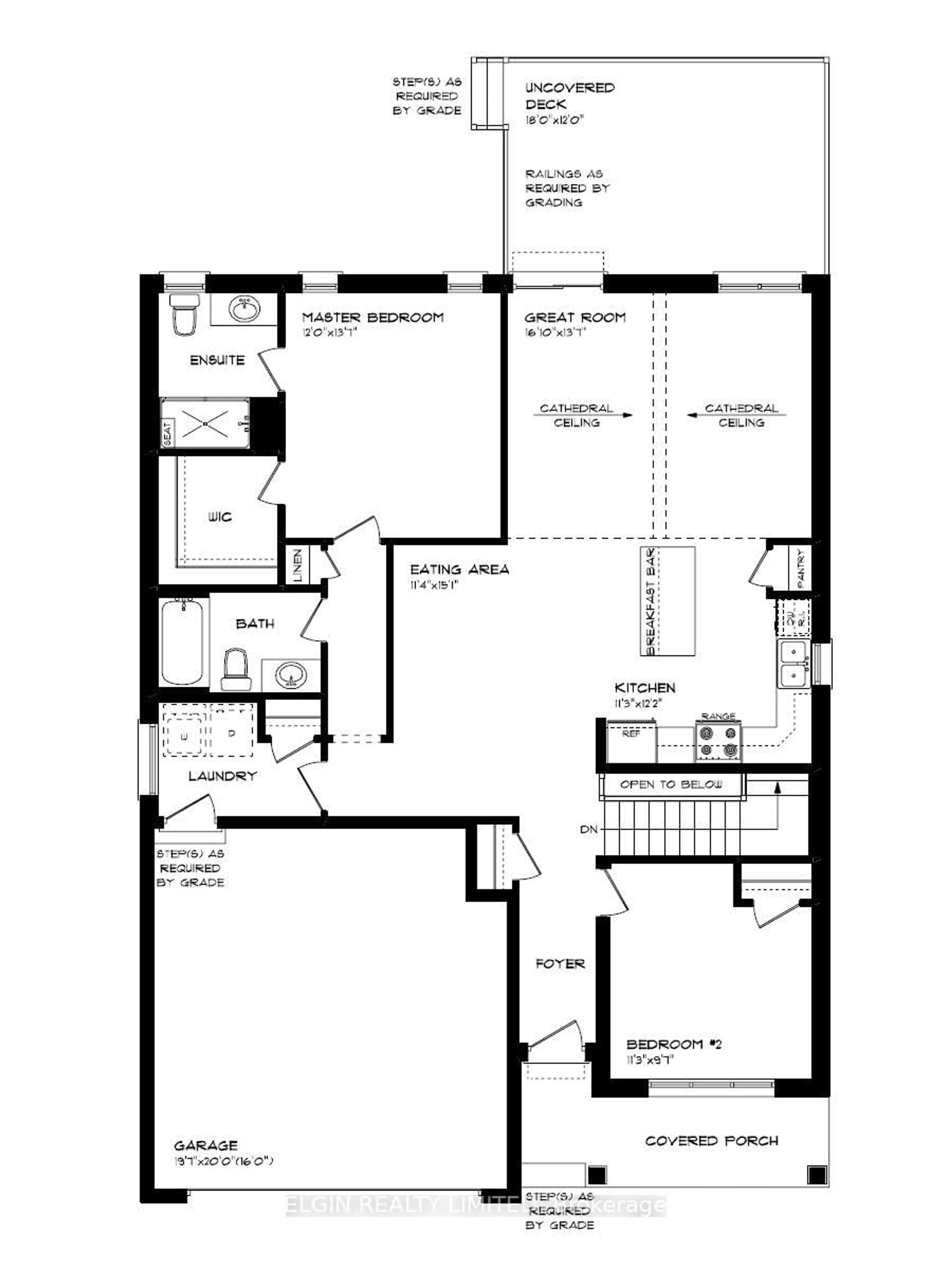 Floor plan for 9 Dunning Way, St. Thomas Ontario N5R 0P7