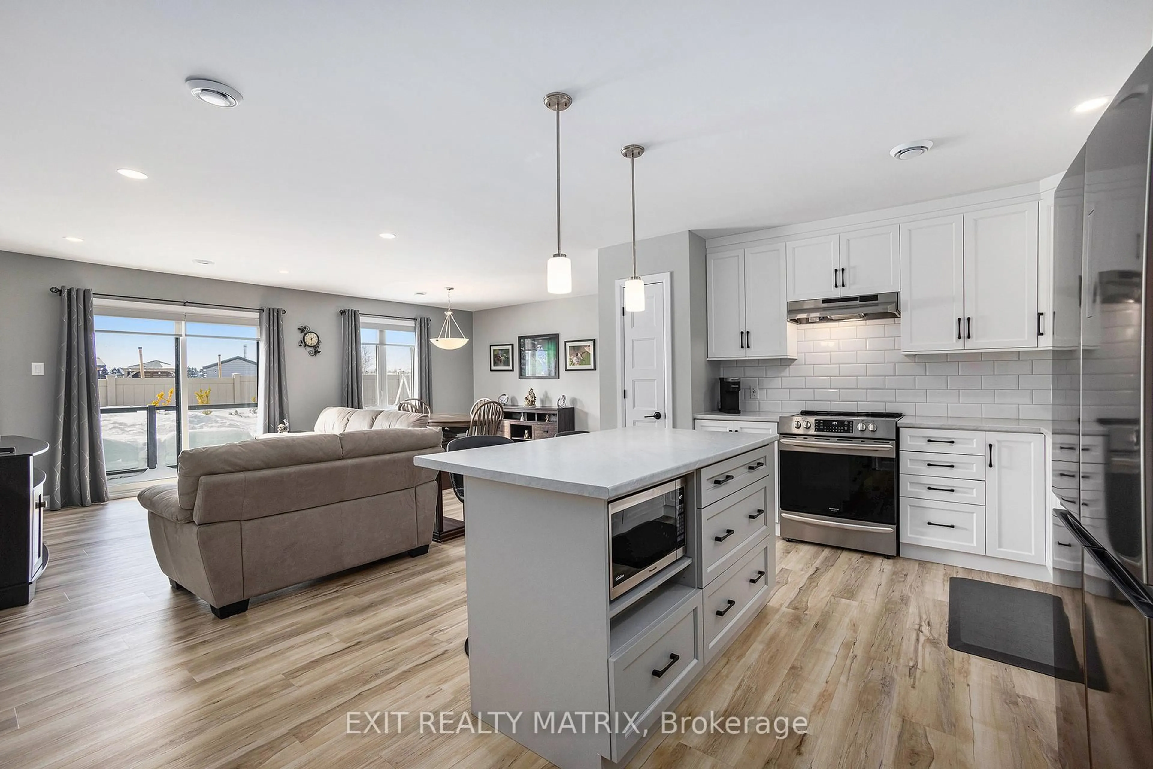 Open concept kitchen, unknown for 271 Belfort St #103, Russell Ontario K0A 1W0
