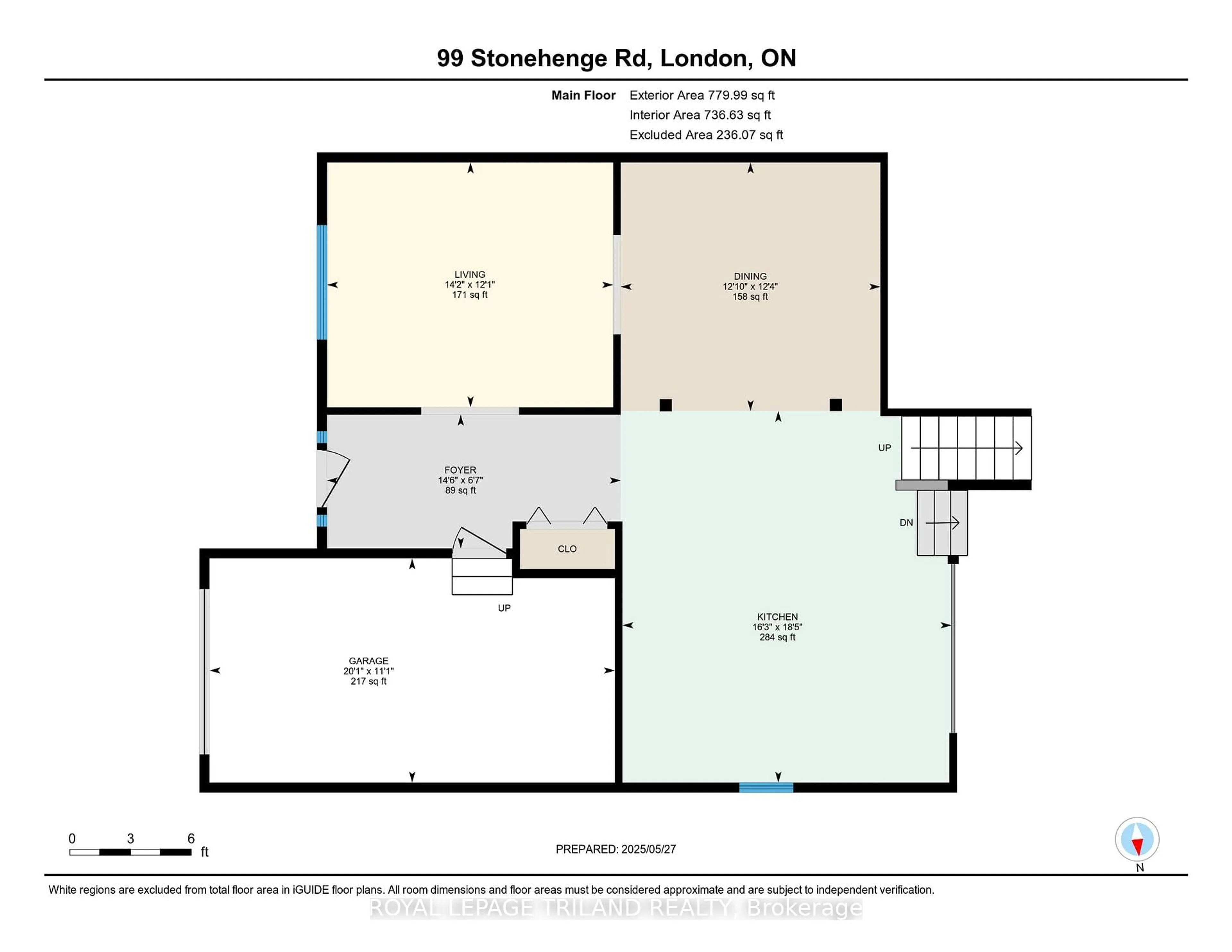 Floor plan for 99 Stonehenge Rd, London East Ontario N5V 4X5