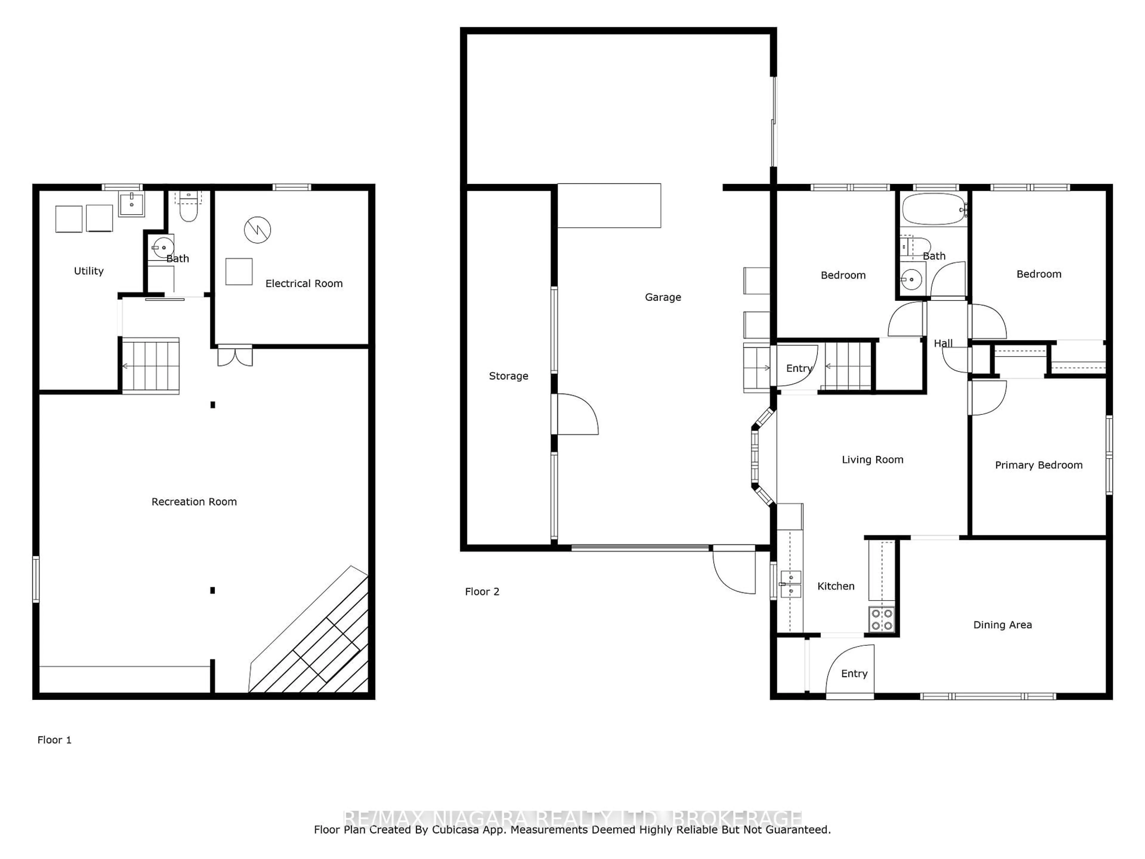 Floor plan for 8401 Breadner Cres, Niagara Falls Ontario L2G 6N6